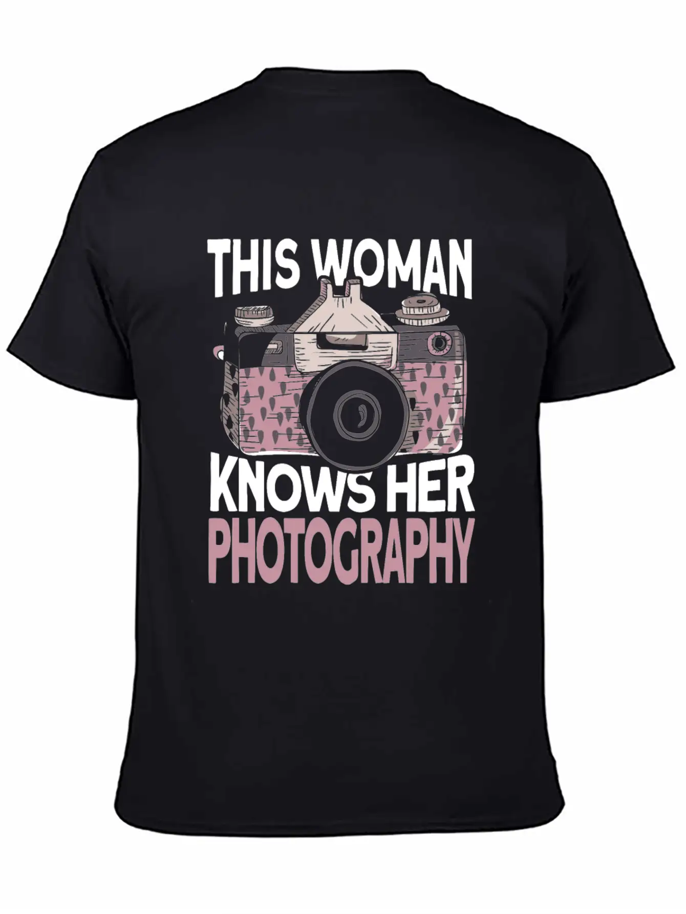 Photographer Camera Photography Lightweight Cotton T-Shirt – Daily Comfort Graphic Shirt