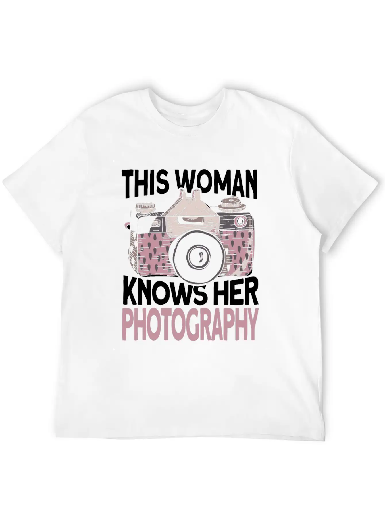 Photographer Camera Photography Lightweight Cotton T-Shirt – Daily Comfort Graphic Shirt