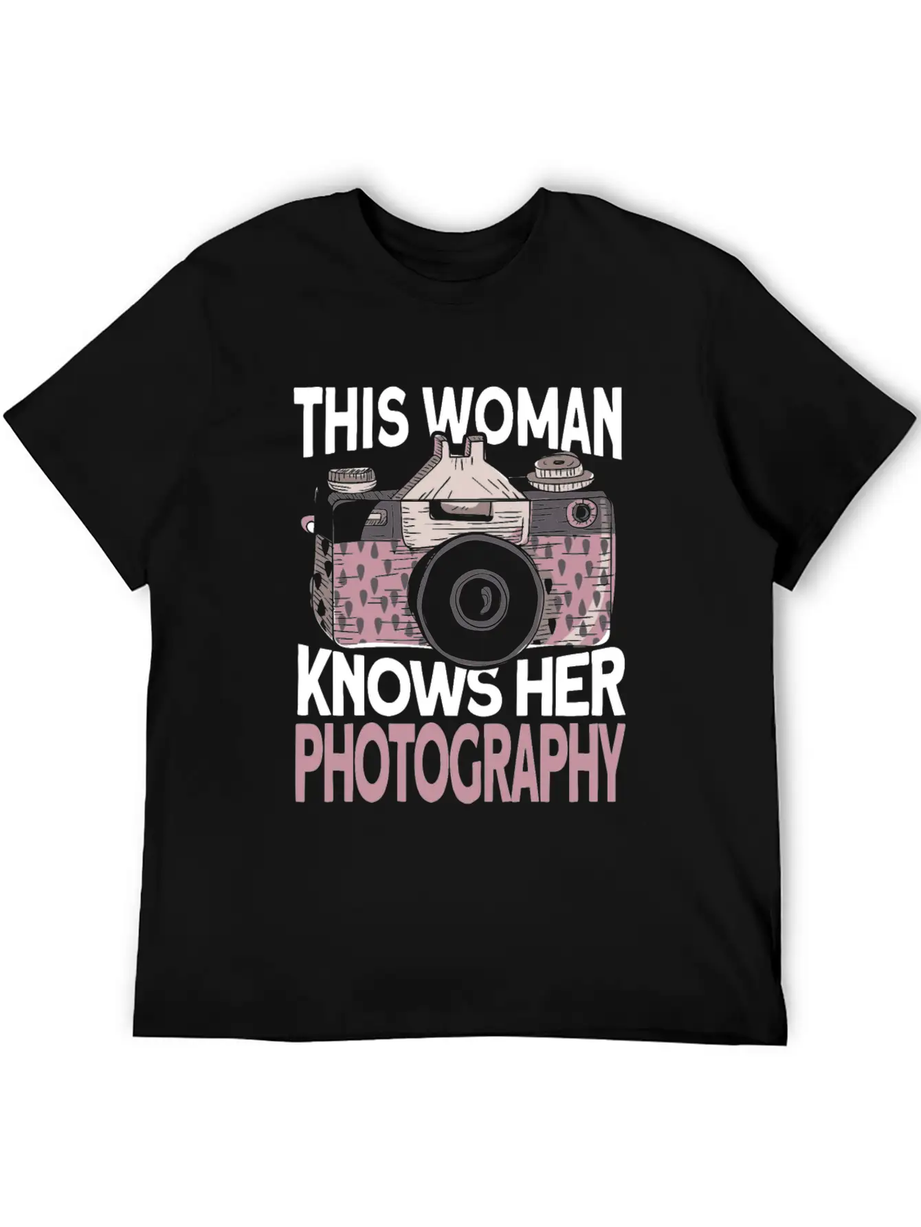 Photographer Camera Photography Lightweight Cotton T-Shirt – Daily Comfort Graphic Shirt