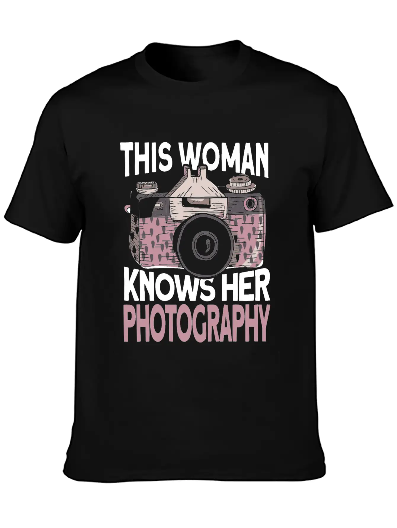 Photographer Camera Photography Lightweight Cotton T-Shirt – Daily Comfort Graphic Shirt