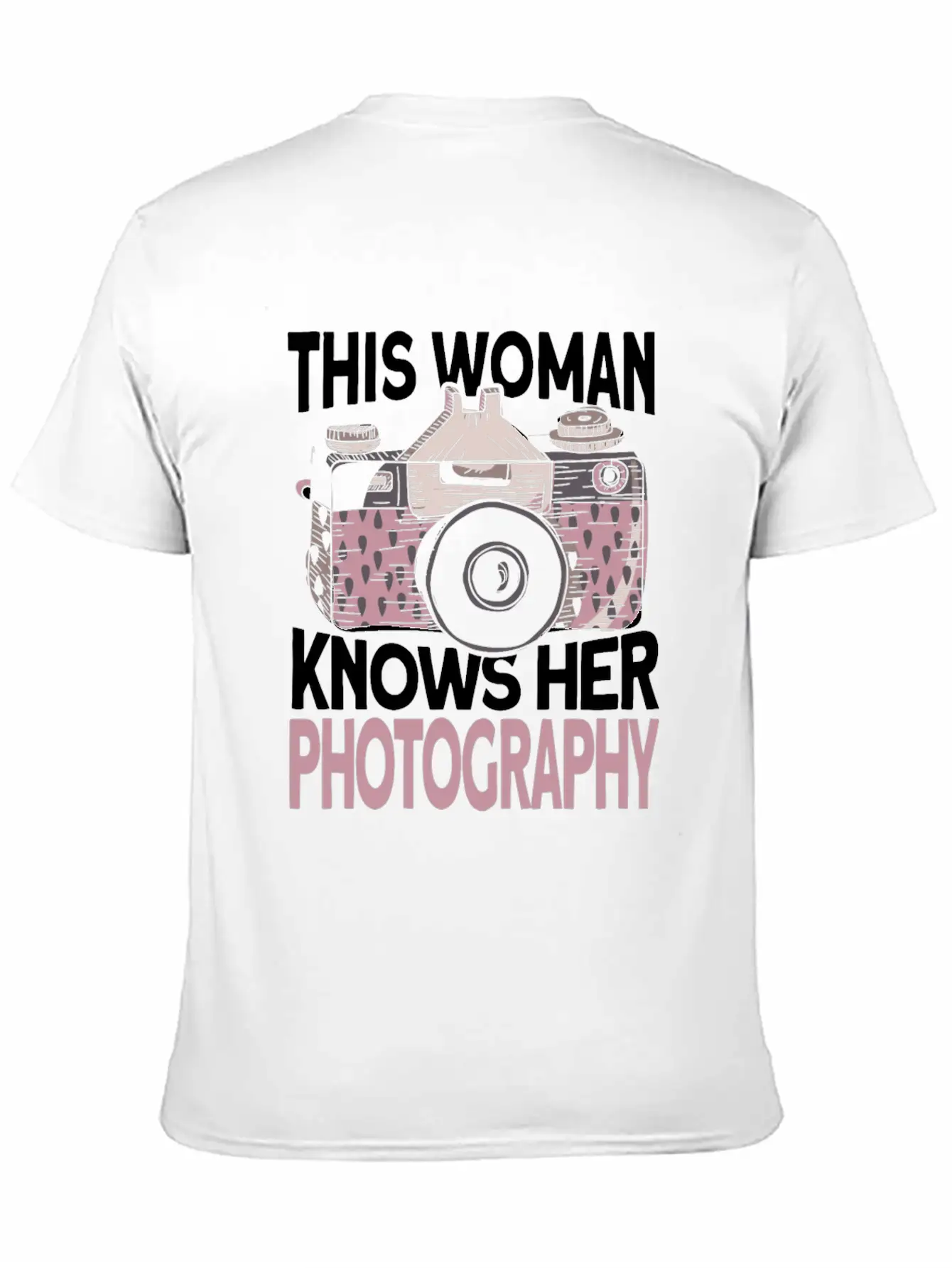 Photographer Camera Photography Lightweight Cotton T-Shirt – Daily Comfort Graphic Shirt