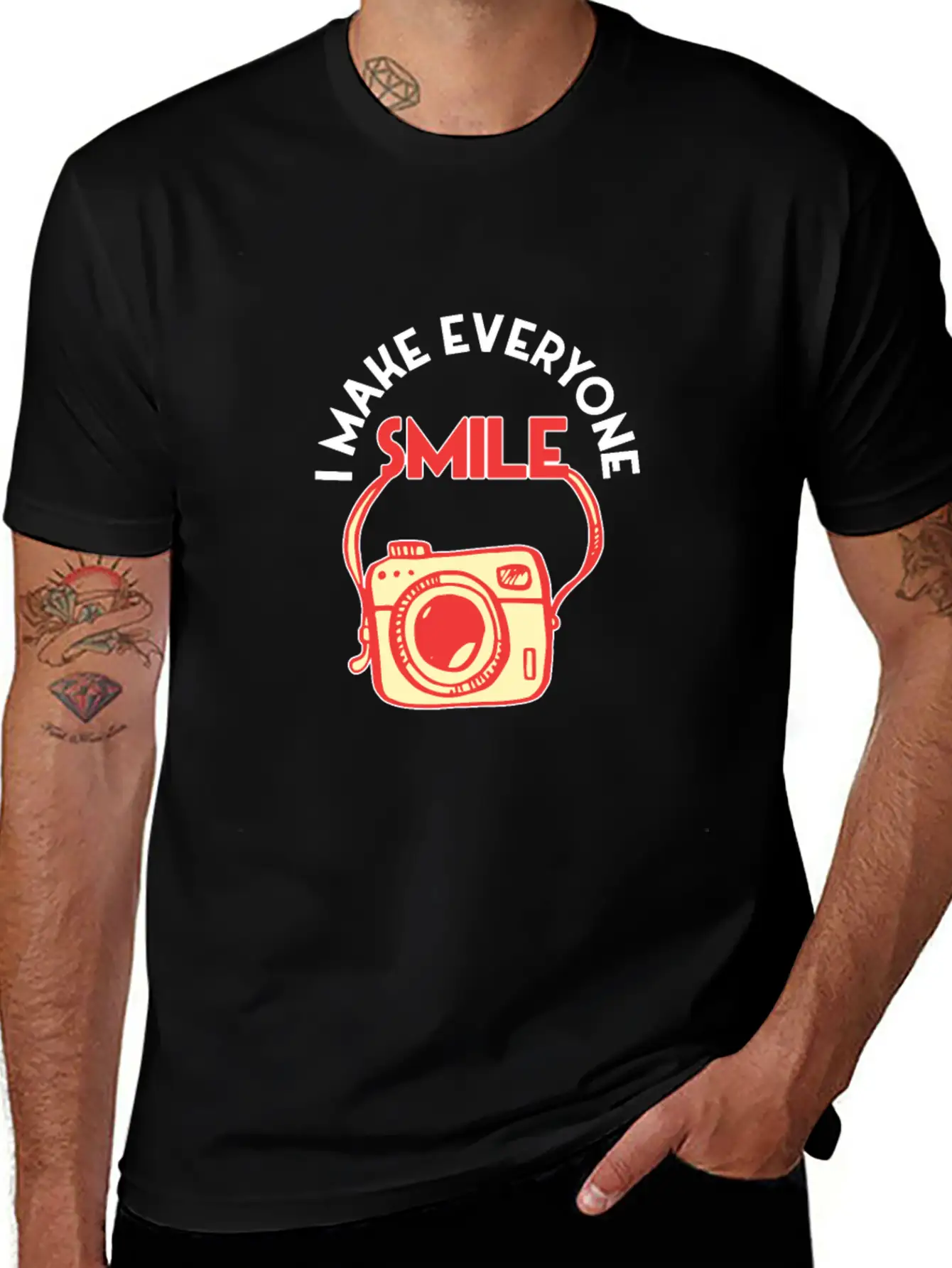 Photography Camera Photographer Unisex Casual T-Shirt – Clean Design For Daily Comfort
