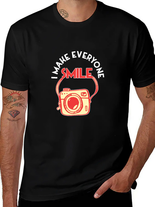 Photography Camera Photographer Unisex Casual T-Shirt – Clean Design For Daily Comfort