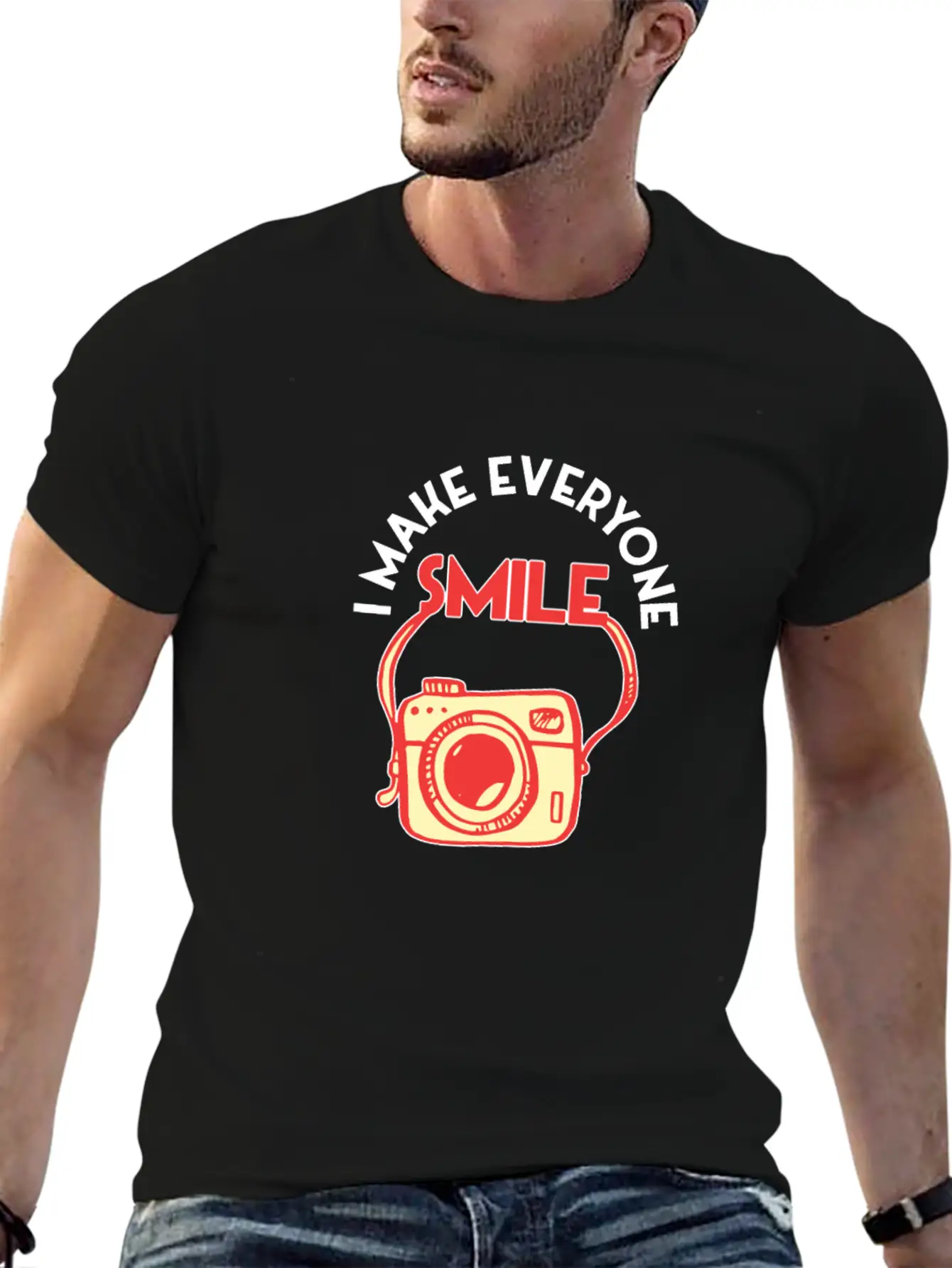 Photography Camera Photographer Unisex Casual T-Shirt – Clean Design For Daily Comfort