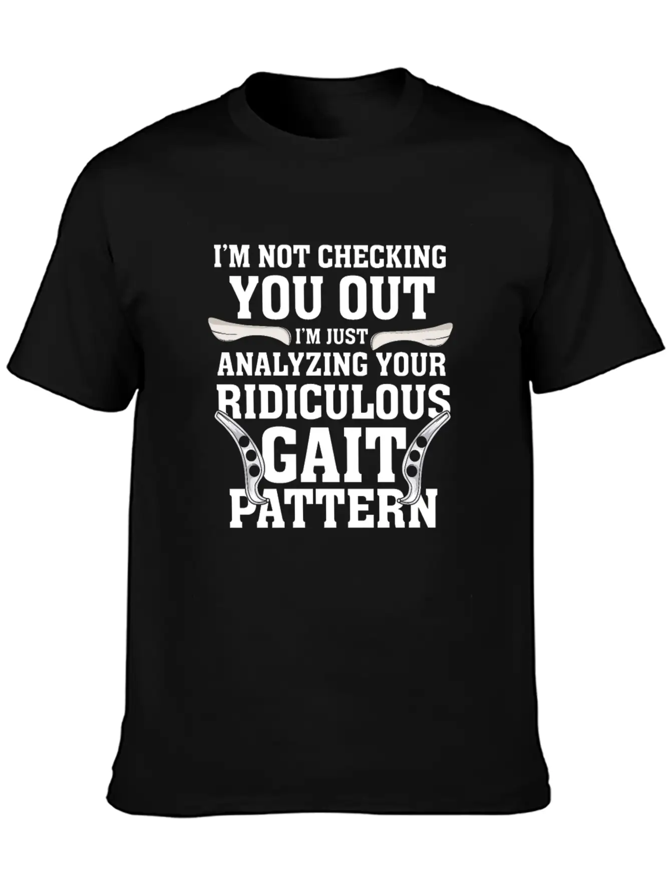 PHYSICAL THERAPIST: Gait Pattern Gift Idea Soft Cotton Short Sleeve Tee – Unisex Wardrobe Staple