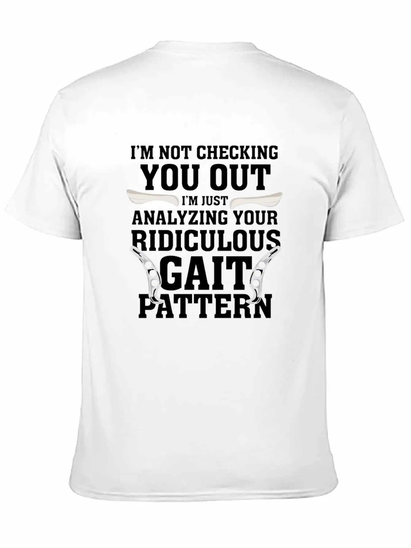PHYSICAL THERAPIST: Gait Pattern Gift Idea Soft Cotton Short Sleeve Tee – Unisex Wardrobe Staple