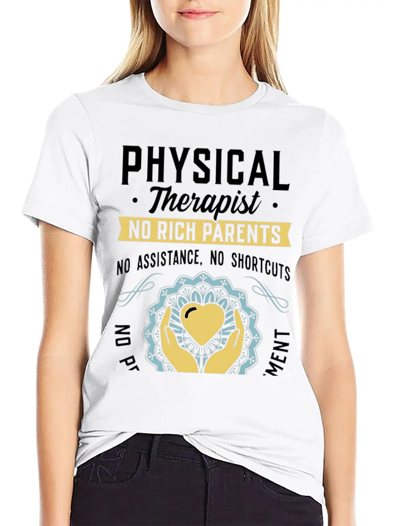 Physical Therapist - Only Hard Work 24/7 Unisex Casual T-Shirt – Clean Design For Daily Comfort
