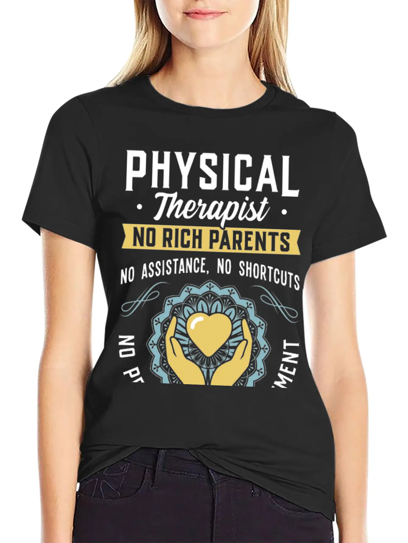 Physical Therapist - Only Hard Work 24/7 Unisex Casual T-Shirt – Clean Design For Daily Comfort