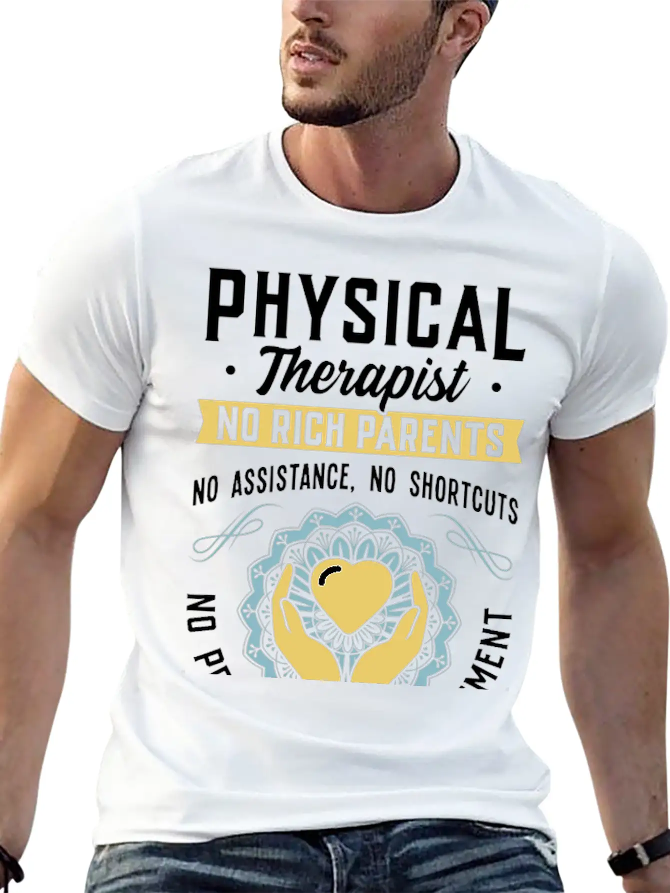 Physical Therapist - Only Hard Work 24/7 Unisex Casual T-Shirt – Clean Design For Daily Comfort