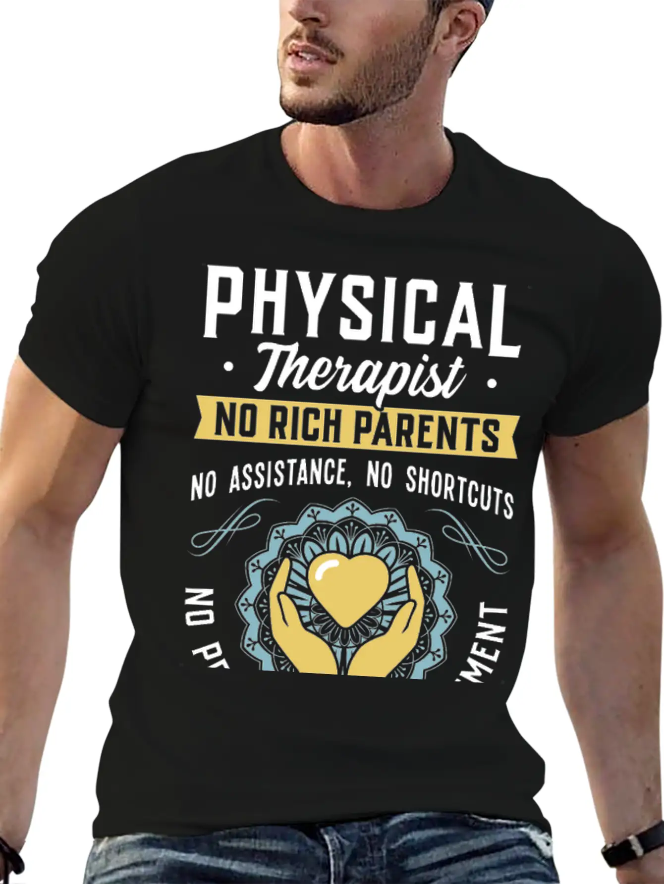 Physical Therapist - Only Hard Work 24/7 Unisex Casual T-Shirt – Clean Design For Daily Comfort