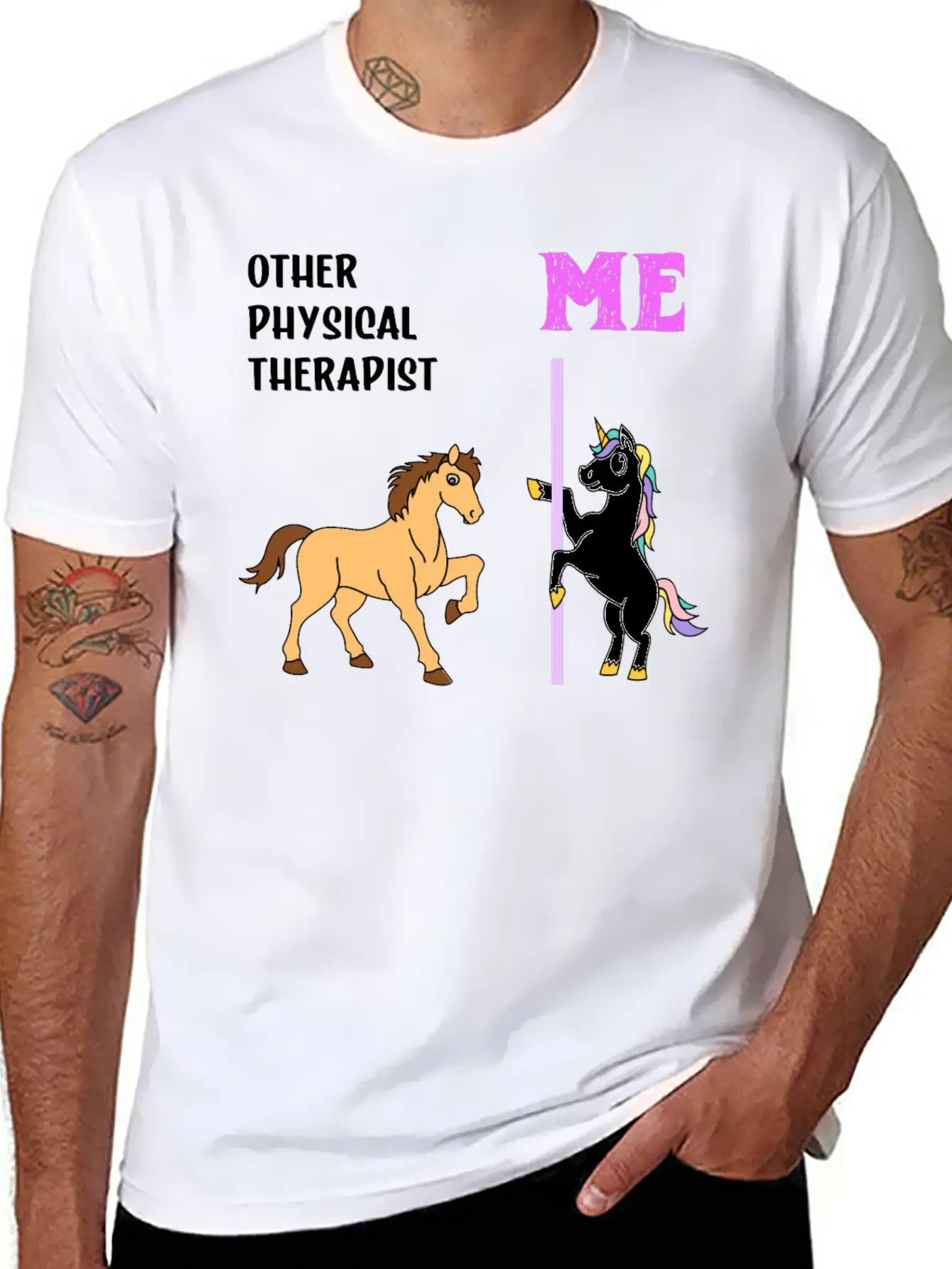 Physical Therapist Unisex Casual T-Shirt – Clean Design For Daily Comfort