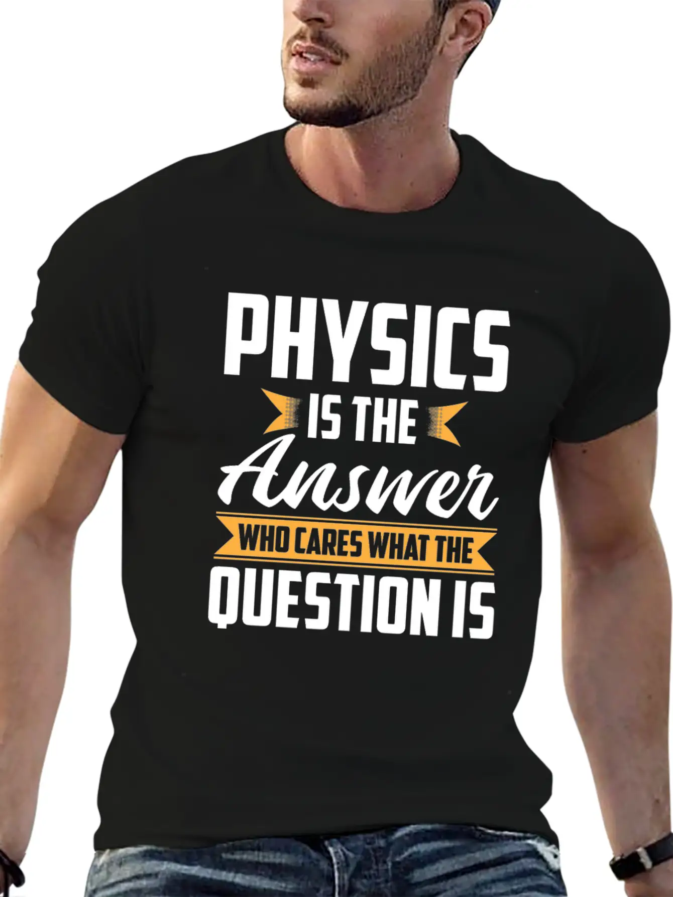 Physics Essential Cotton Tee For Daily Outfits – Unisex Style