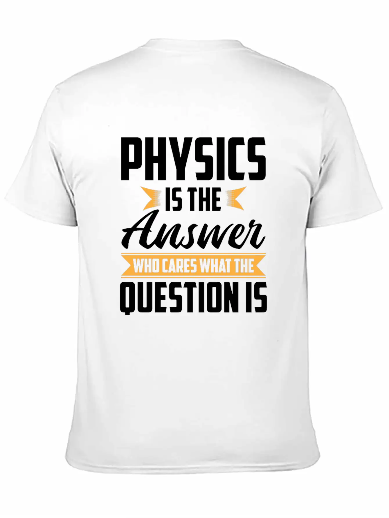 Physics Essential Cotton Tee For Daily Outfits – Unisex Style
