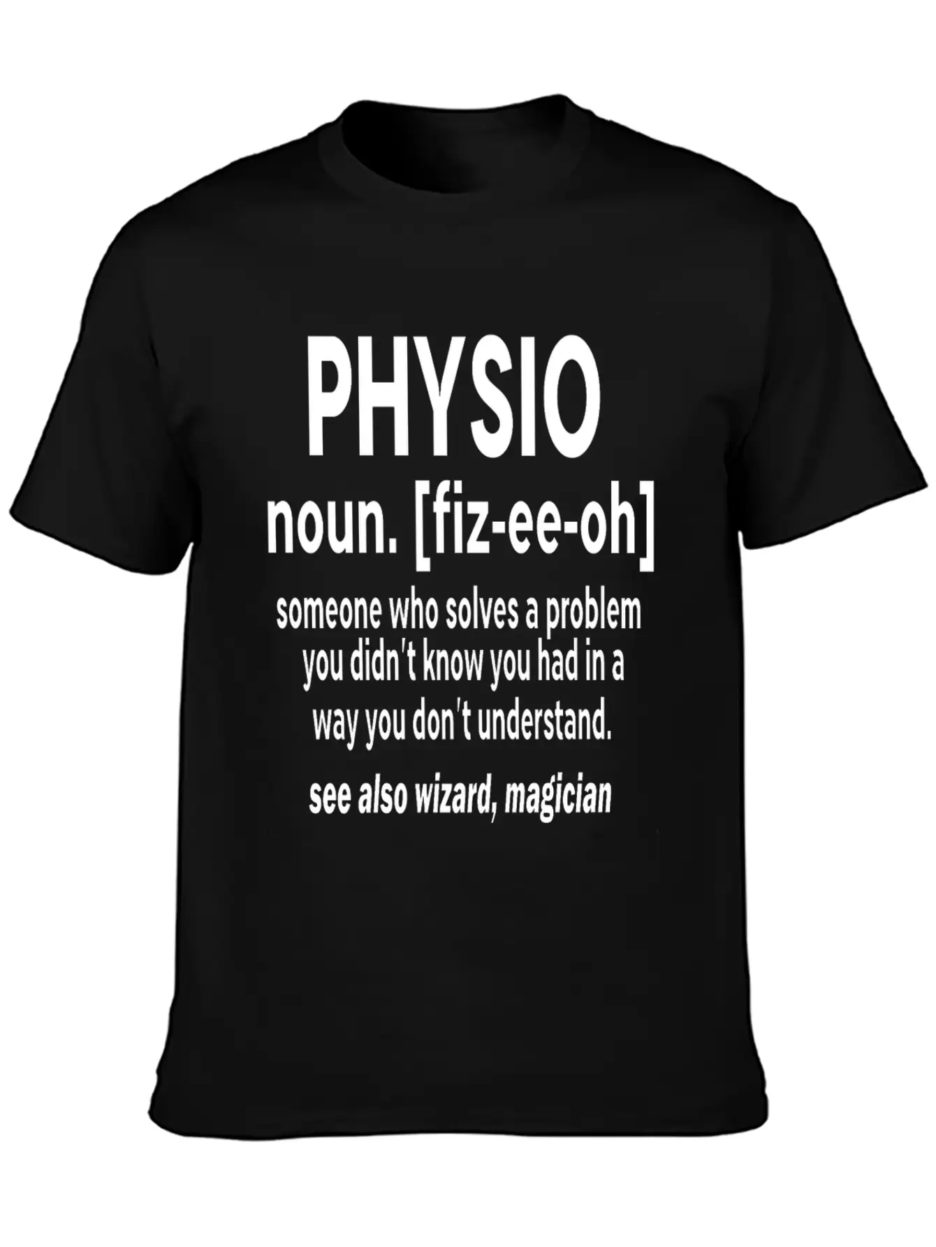 Physio Physiotherapy Physiotherapist Knee Pain Lightweight Cotton T-Shirt – Daily Comfort Graphic Shirt