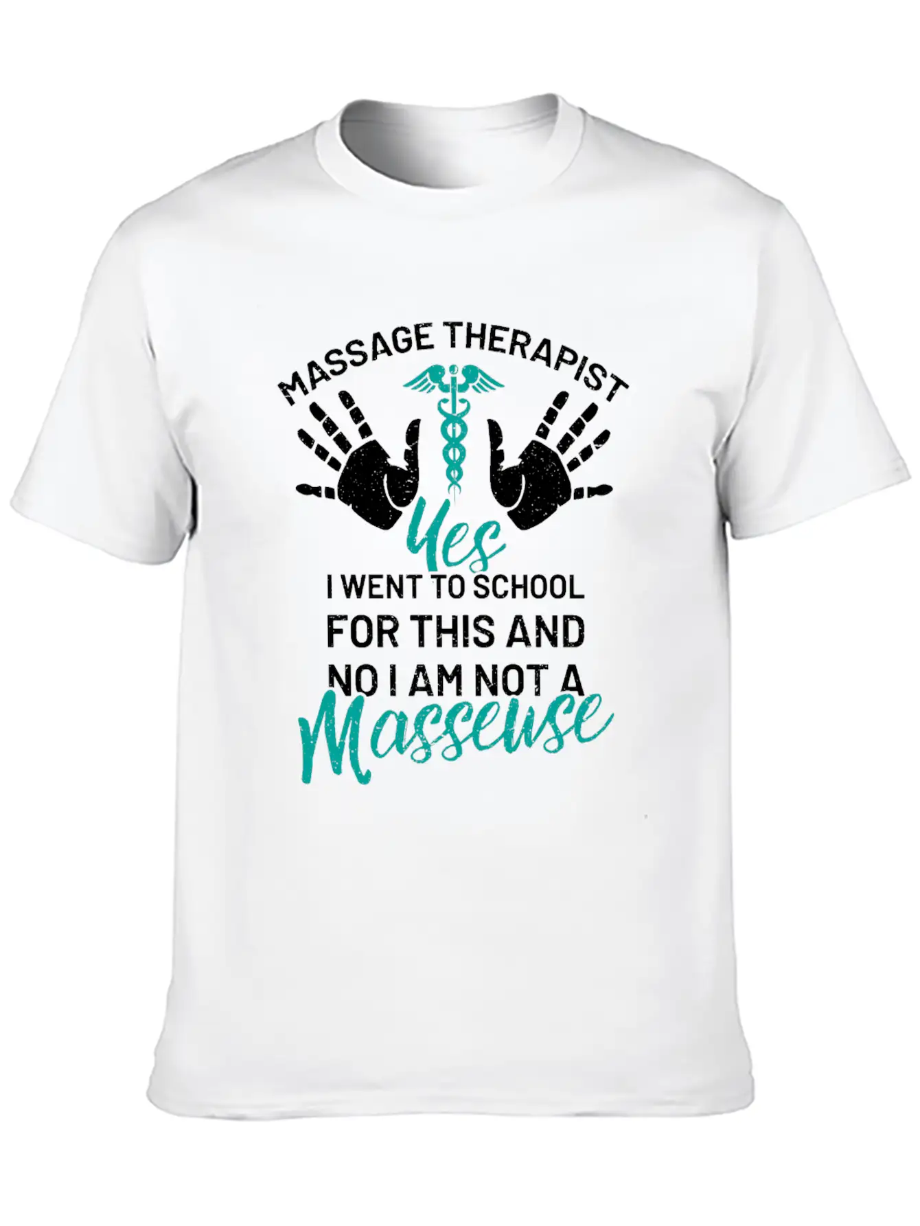Physiotherapist Massage Mass Quota Funny Awesome Basic Graphic T-Shirt – Daily Comfort In Soft Cotton