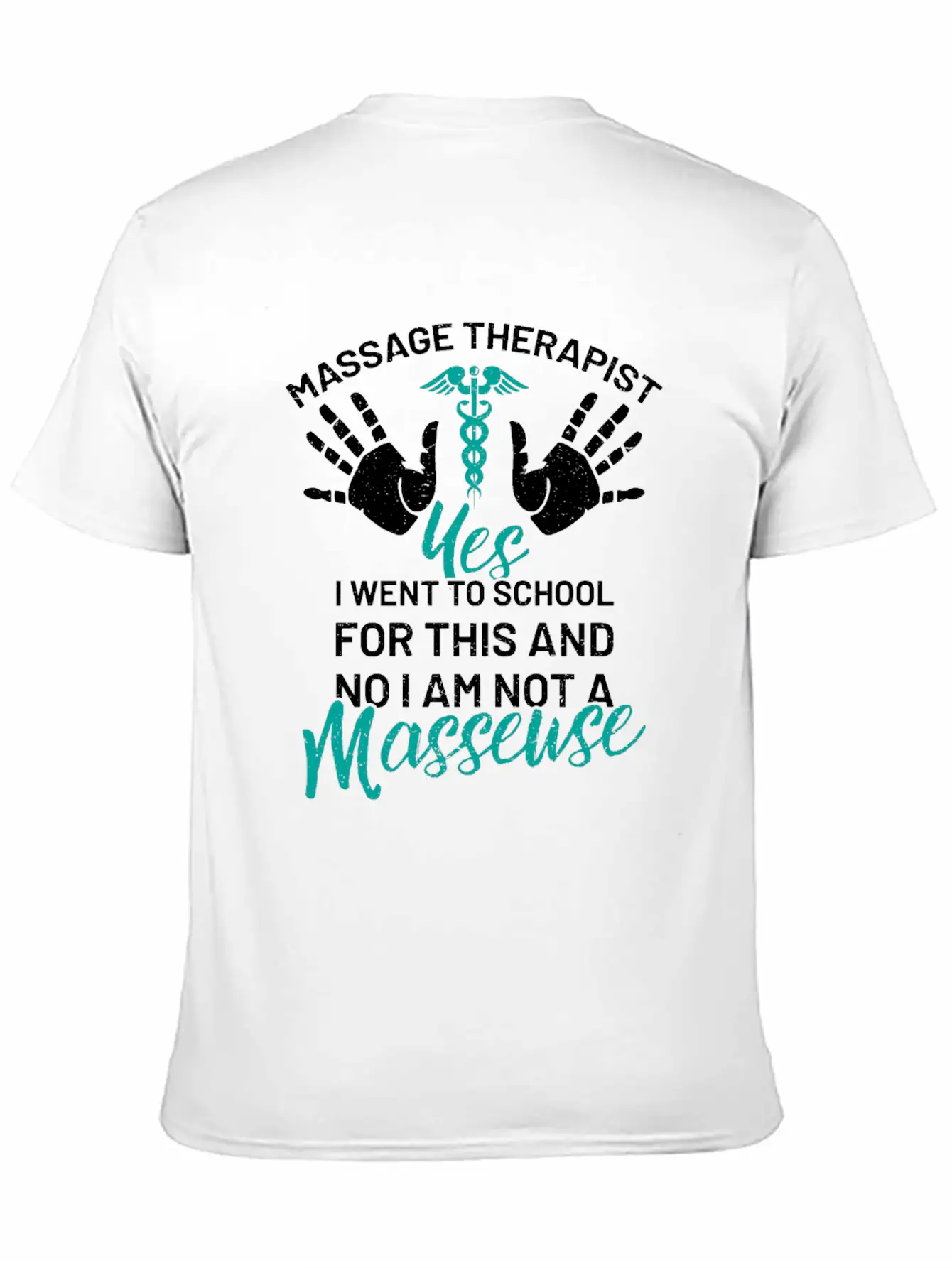 Physiotherapist Massage Mass Quota Funny Awesome Basic Graphic T-Shirt – Daily Comfort In Soft Cotton