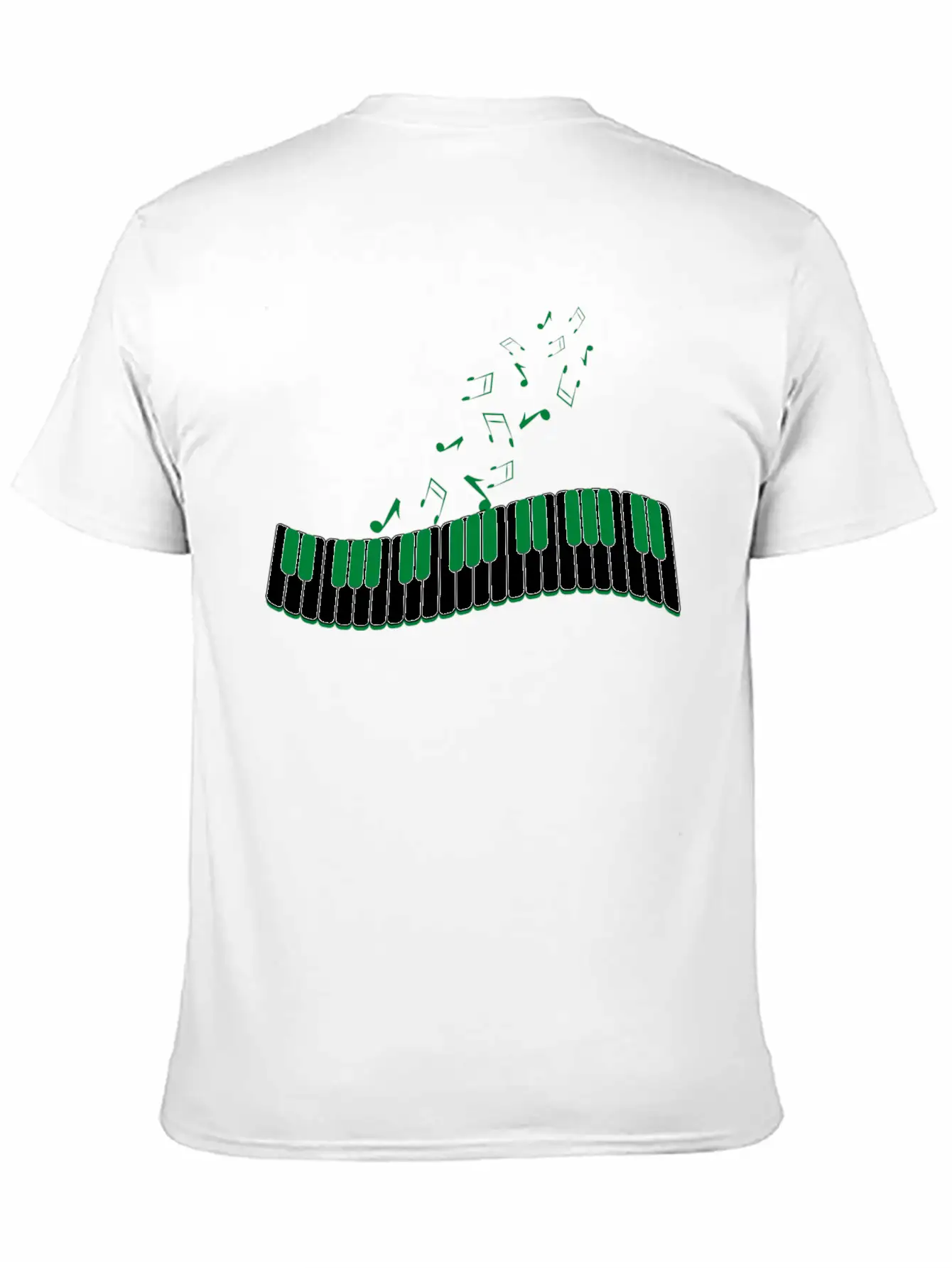 Piano Keys Music Unisex Casual T-Shirt – Clean Design For Daily Comfort
