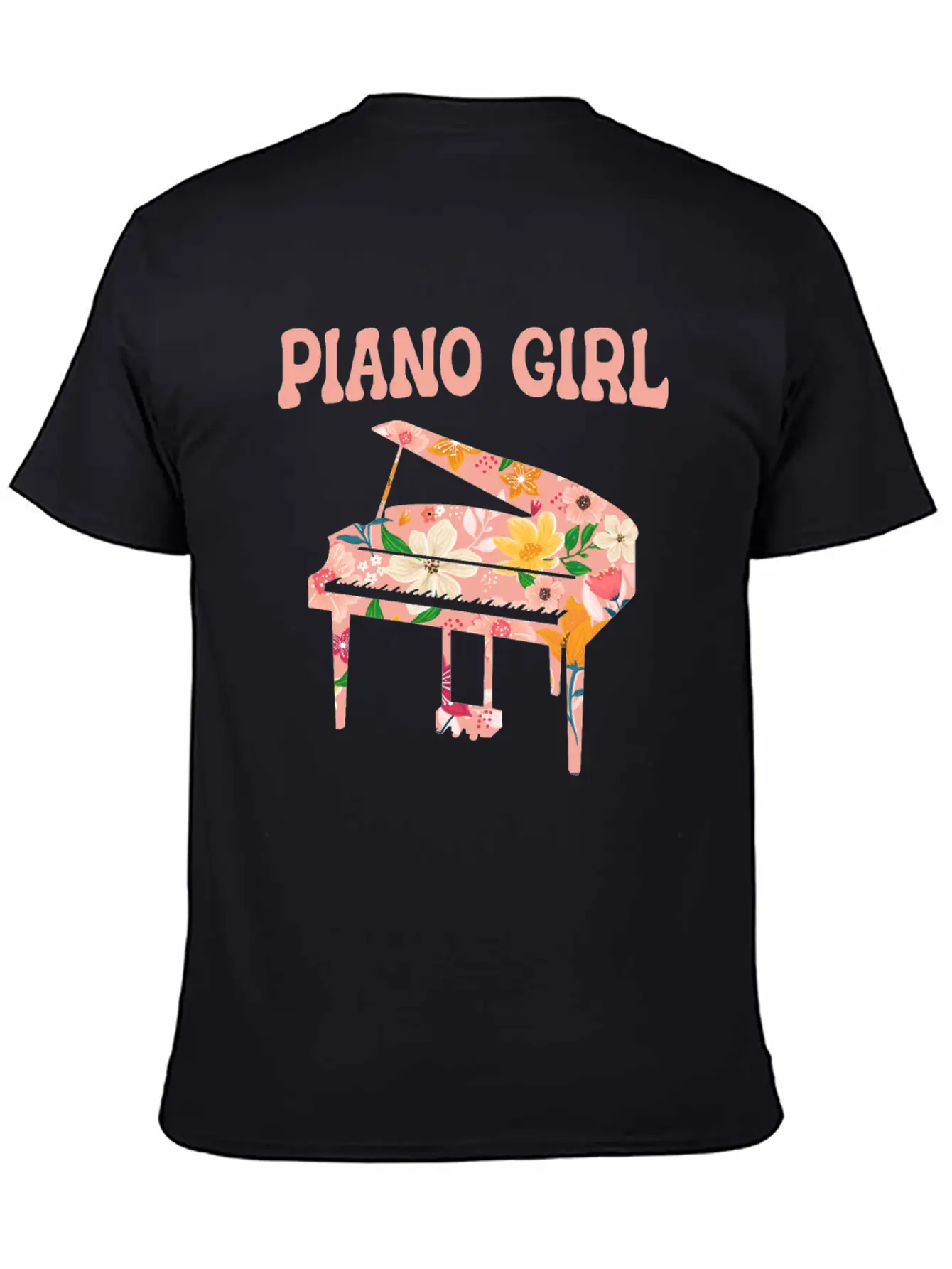Piano Musician Pianist Keyboard Unisex Casual T-Shirt – Clean Design For Daily Comfort