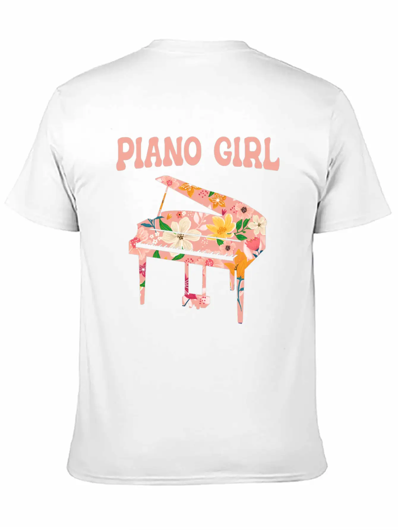 Piano Musician Pianist Keyboard Unisex Casual T-Shirt – Clean Design For Daily Comfort