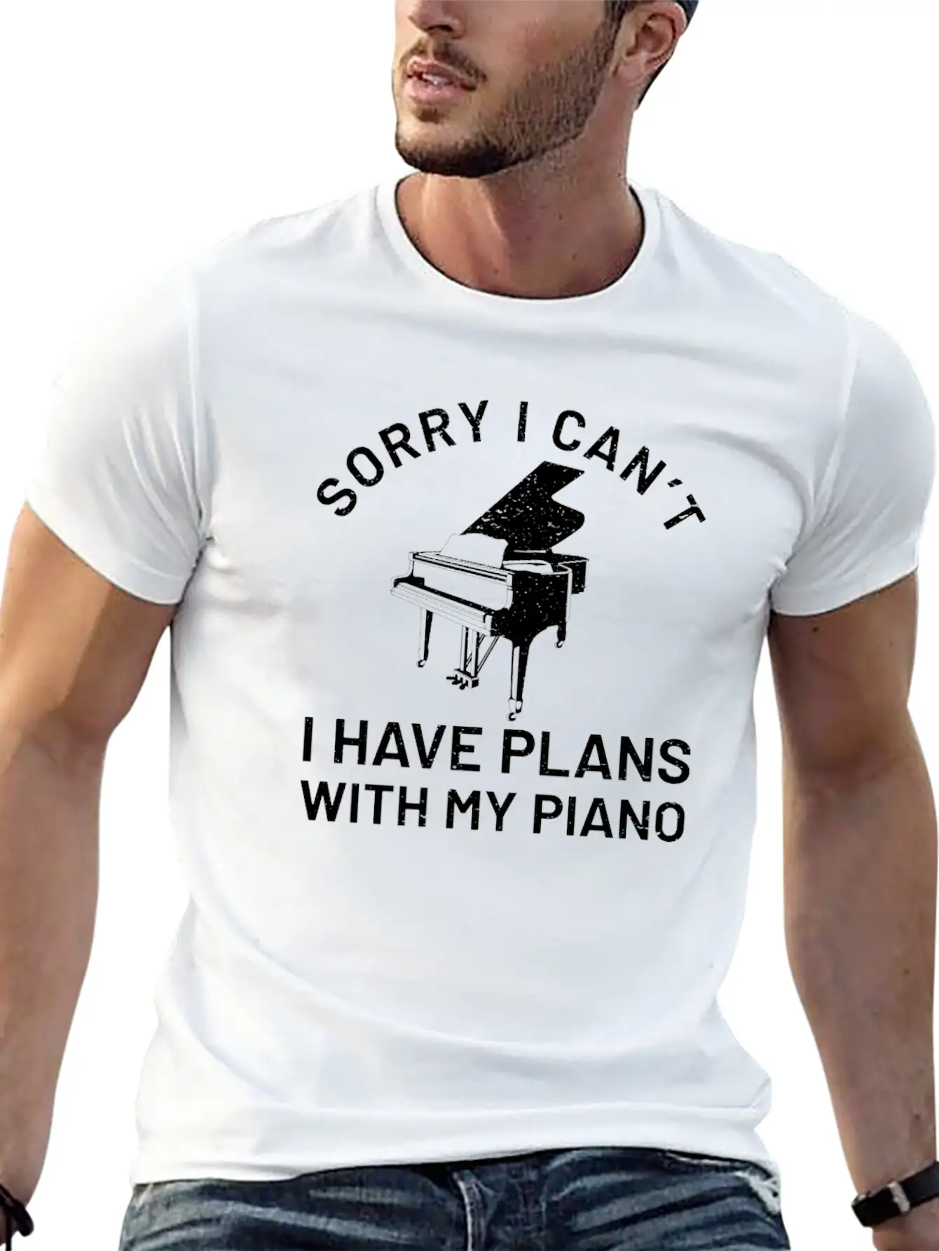 Piano Piano Pianist Keyboard Classic Basic Graphic T-Shirt – Daily Comfort In Soft Cotton