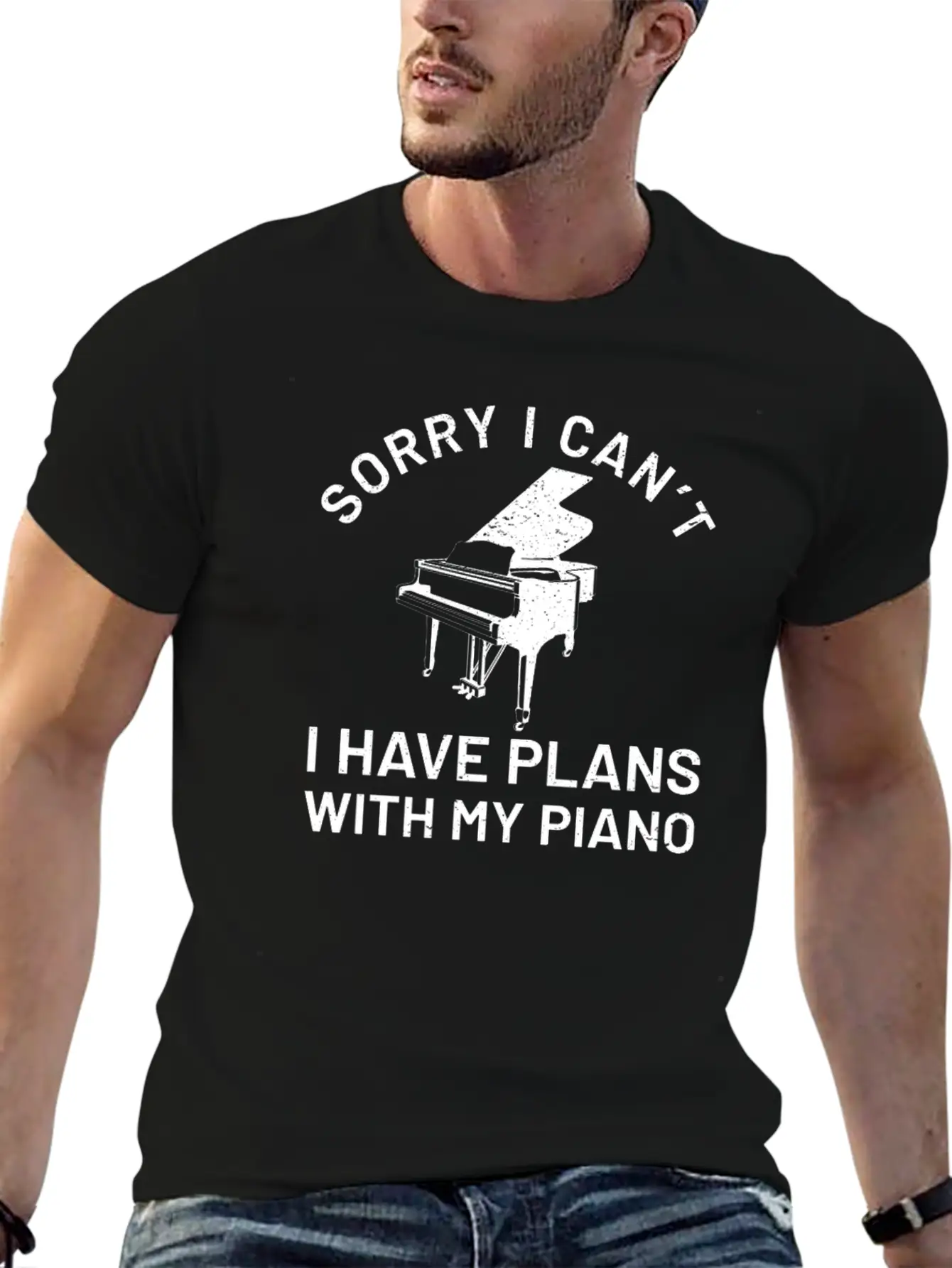 Piano Piano Pianist Keyboard Classic Basic Graphic T-Shirt – Daily Comfort In Soft Cotton