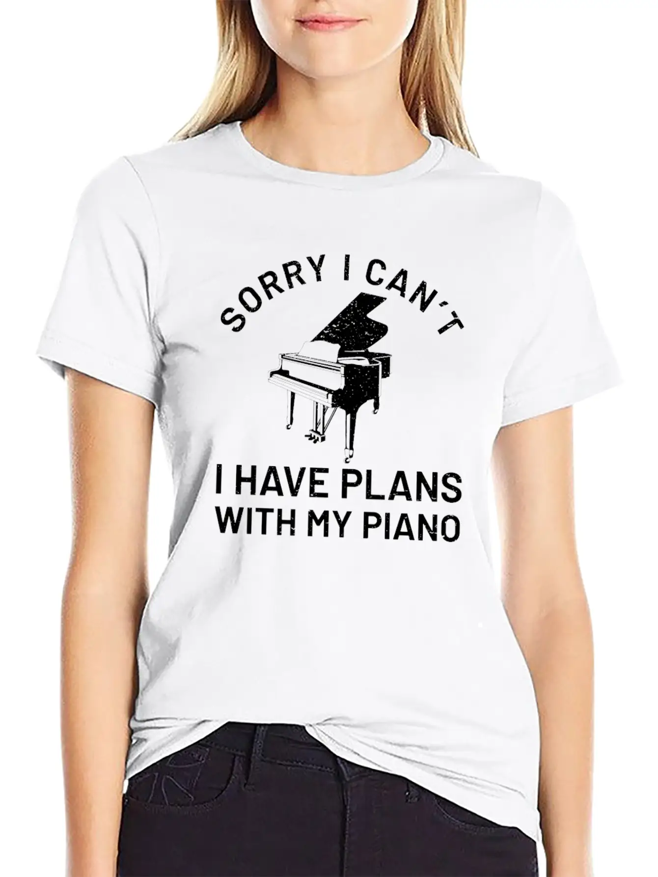 Piano Piano Pianist Keyboard Classic Basic Graphic T-Shirt – Daily Comfort In Soft Cotton