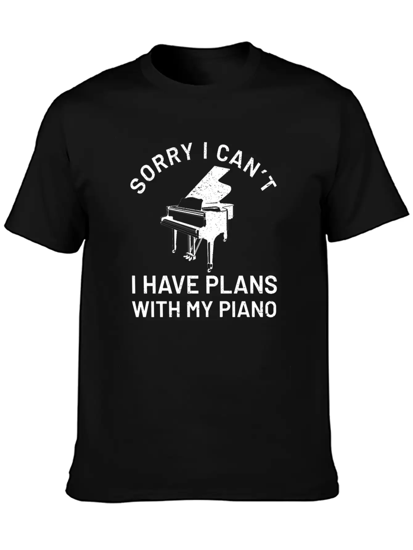 Piano Piano Pianist Keyboard Classic Basic Graphic T-Shirt – Daily Comfort In Soft Cotton