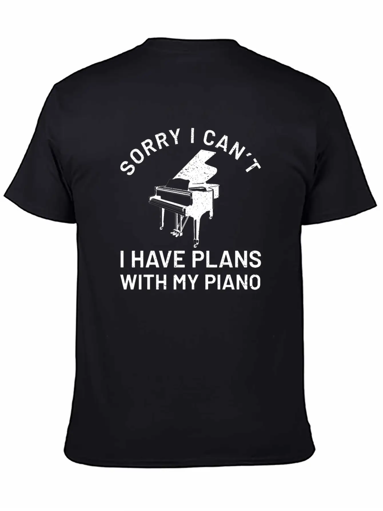 Piano Piano Pianist Keyboard Classic Basic Graphic T-Shirt – Daily Comfort In Soft Cotton