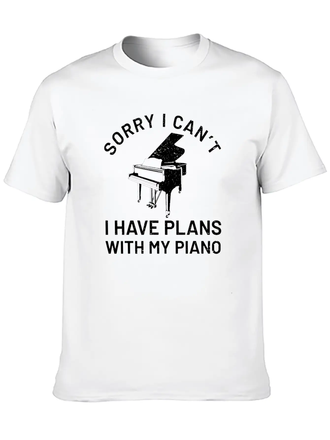 Piano Piano Pianist Keyboard Classic Basic Graphic T-Shirt – Daily Comfort In Soft Cotton