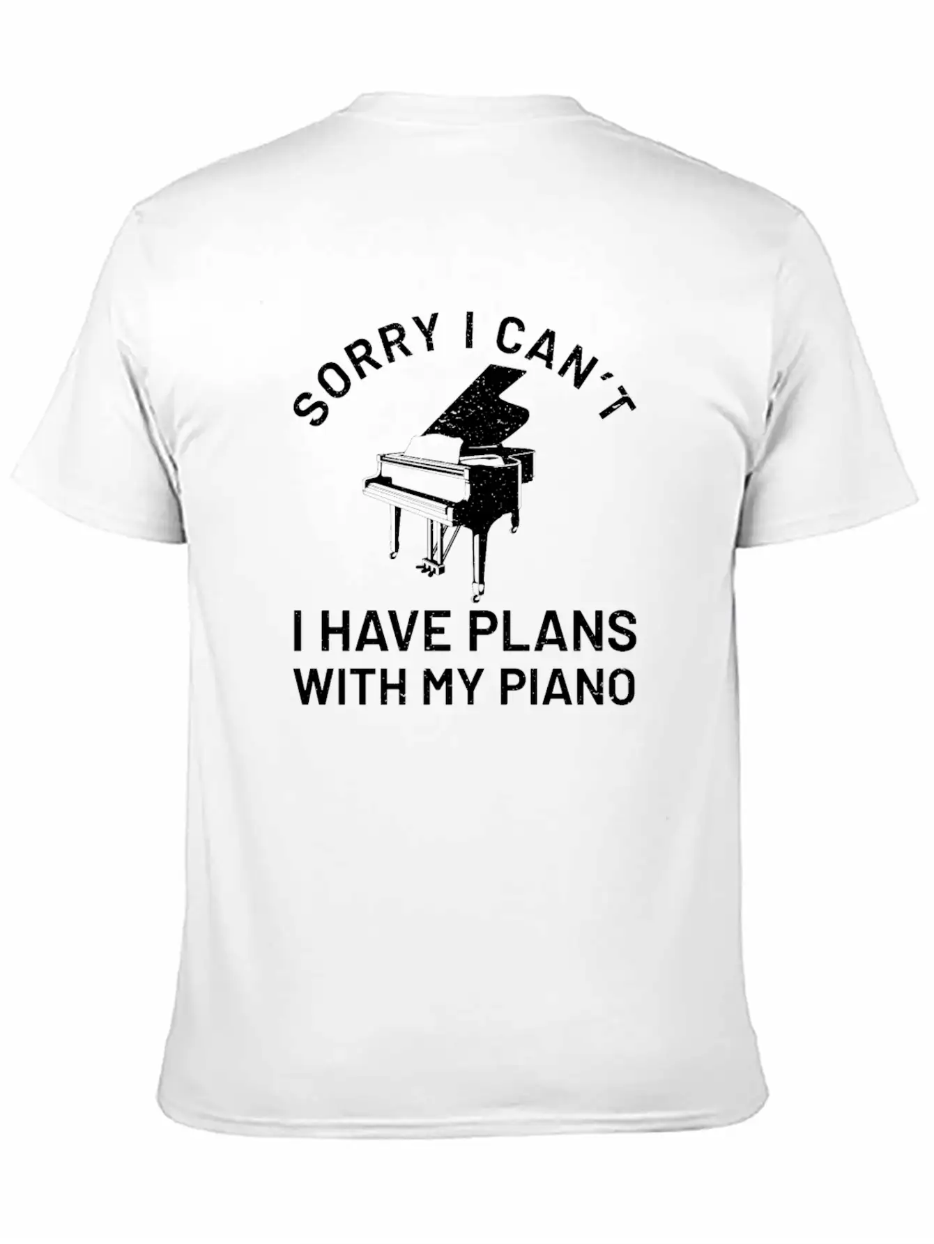 Piano Piano Pianist Keyboard Classic Basic Graphic T-Shirt – Daily Comfort In Soft Cotton