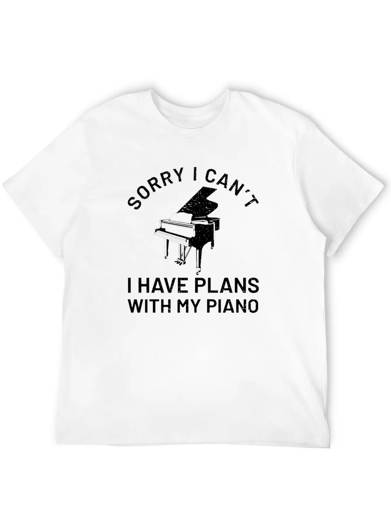 Piano Piano Pianist Keyboard Classic Basic Graphic T-Shirt – Daily Comfort In Soft Cotton