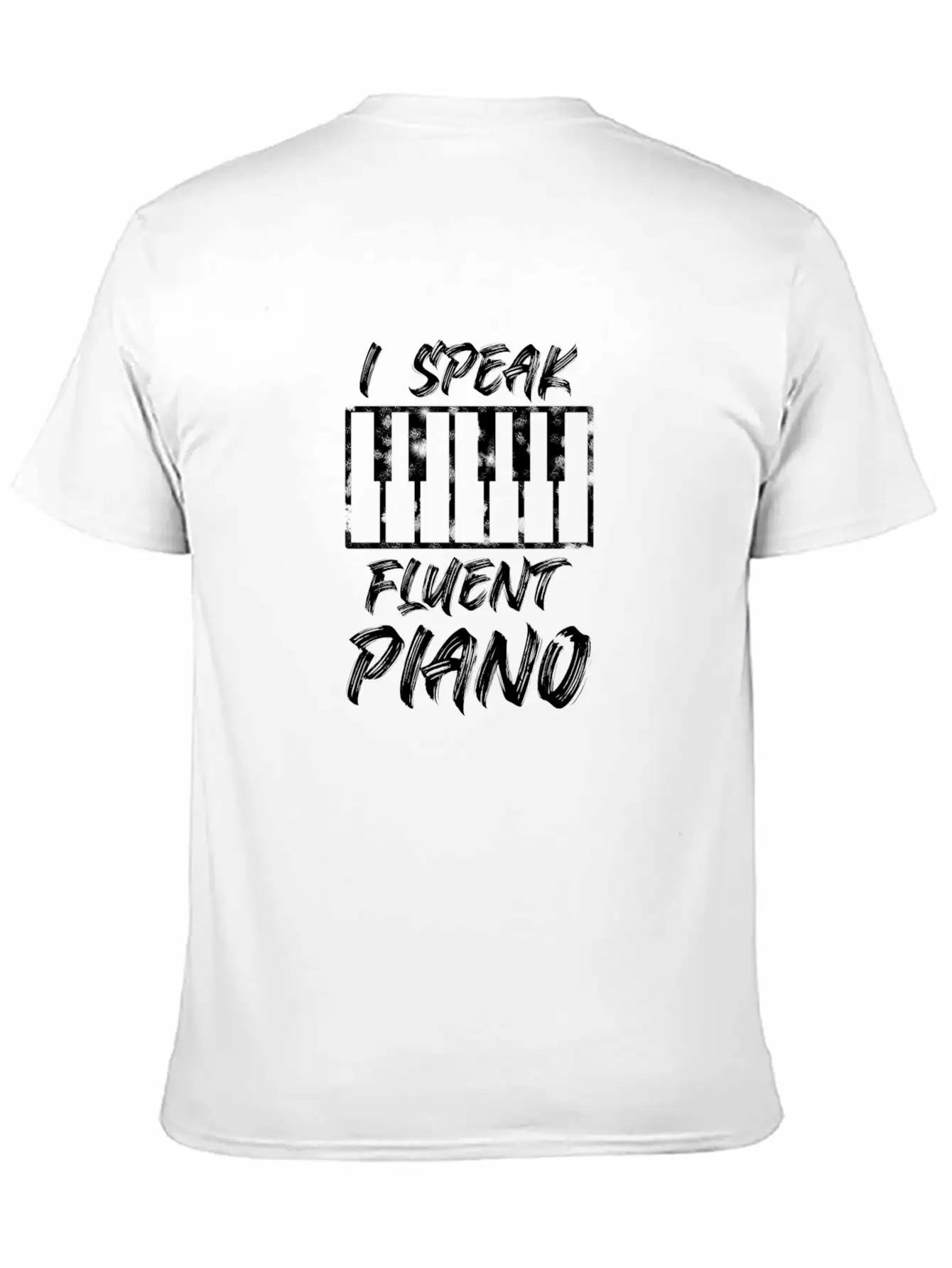 Piano Stylish Everyday T-Shirt – Unisex Basic Cotton Tee