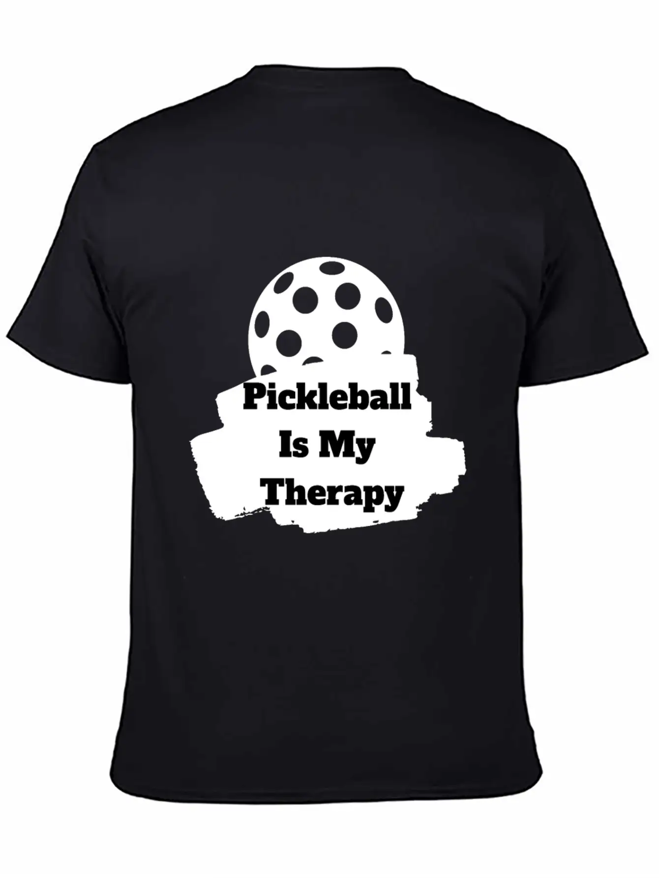 Pickleball Is My Therapy Lightweight Cotton T-Shirt – Daily Comfort Graphic Shirt