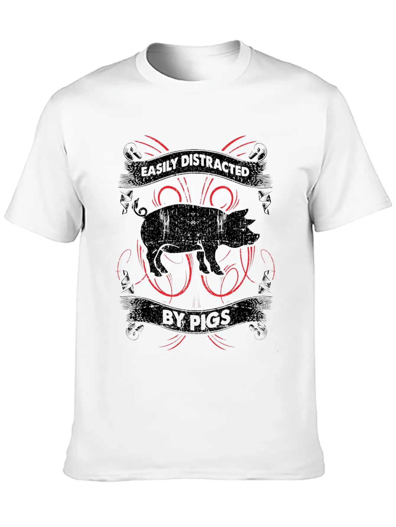 Pig Farming Animals Soft Cotton Short Sleeve Tee – Unisex Wardrobe Staple