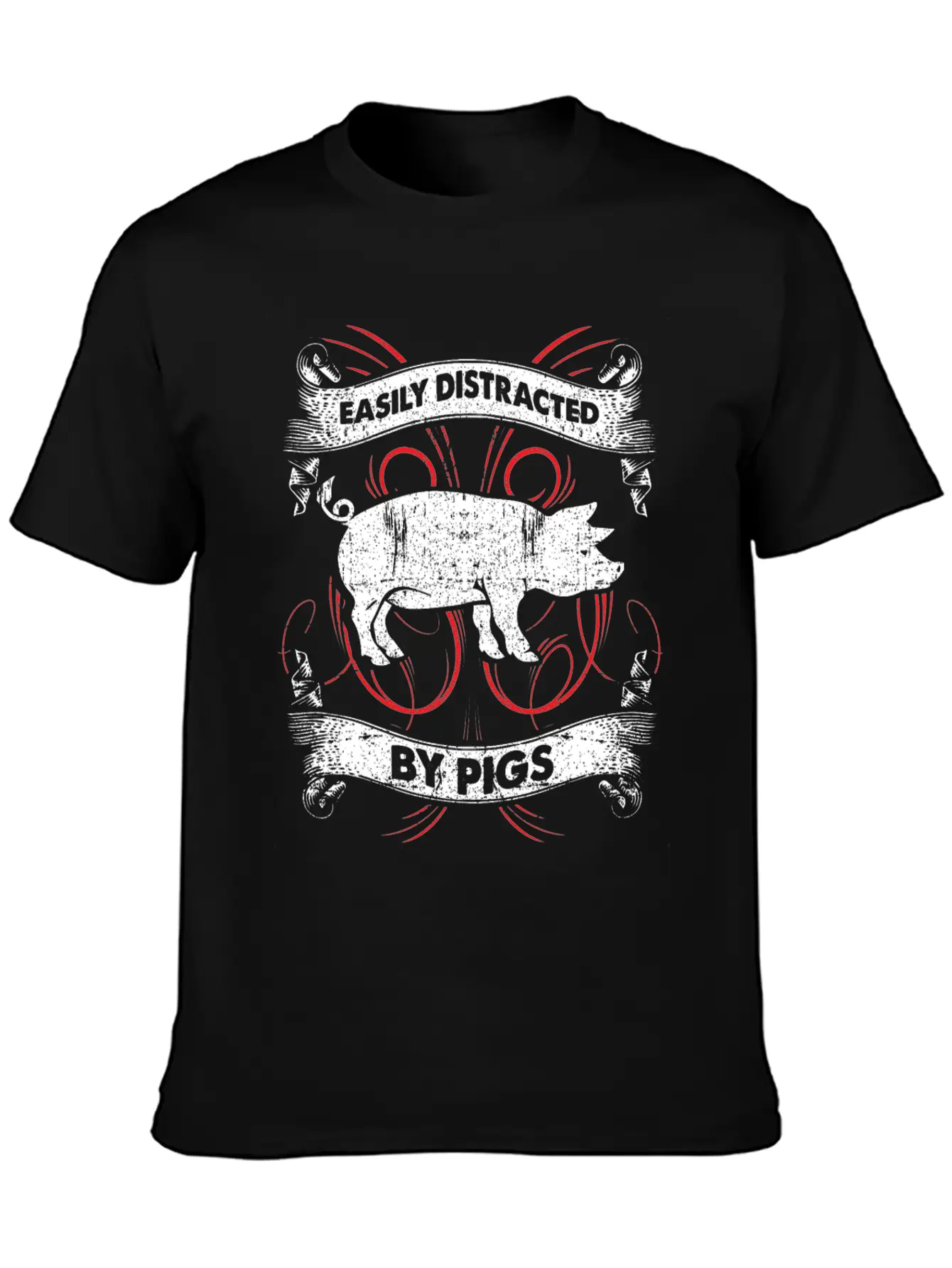 Pig Farming Animals Soft Cotton Short Sleeve Tee – Unisex Wardrobe Staple