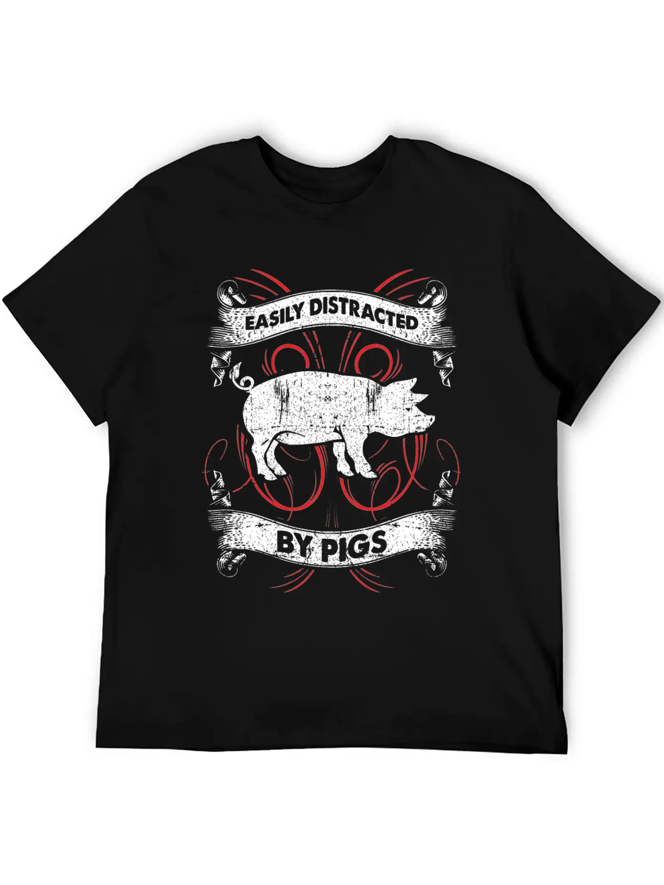 Pig Farming Animals Soft Cotton Short Sleeve Tee – Unisex Wardrobe Staple
