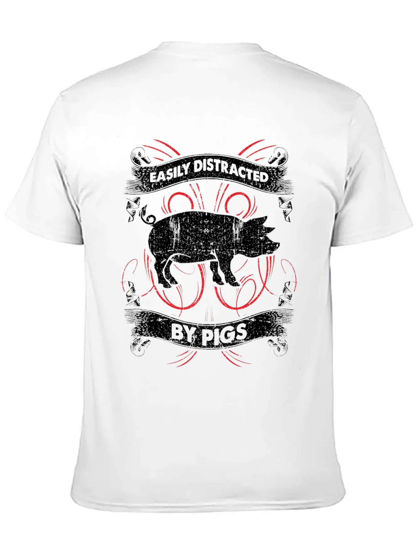 Pig Farming Animals Soft Cotton Short Sleeve Tee – Unisex Wardrobe Staple