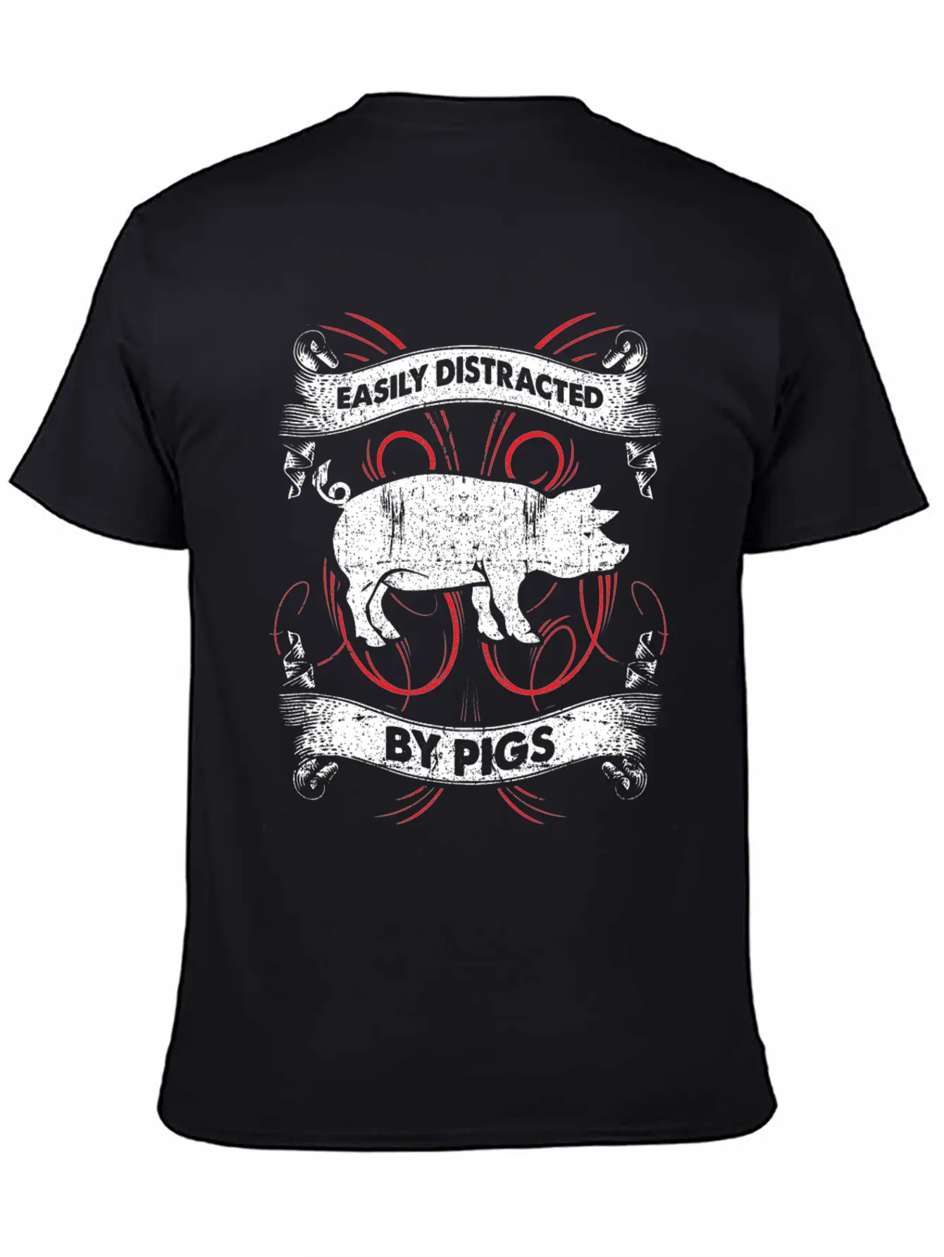 Pig Farming Animals Soft Cotton Short Sleeve Tee – Unisex Wardrobe Staple