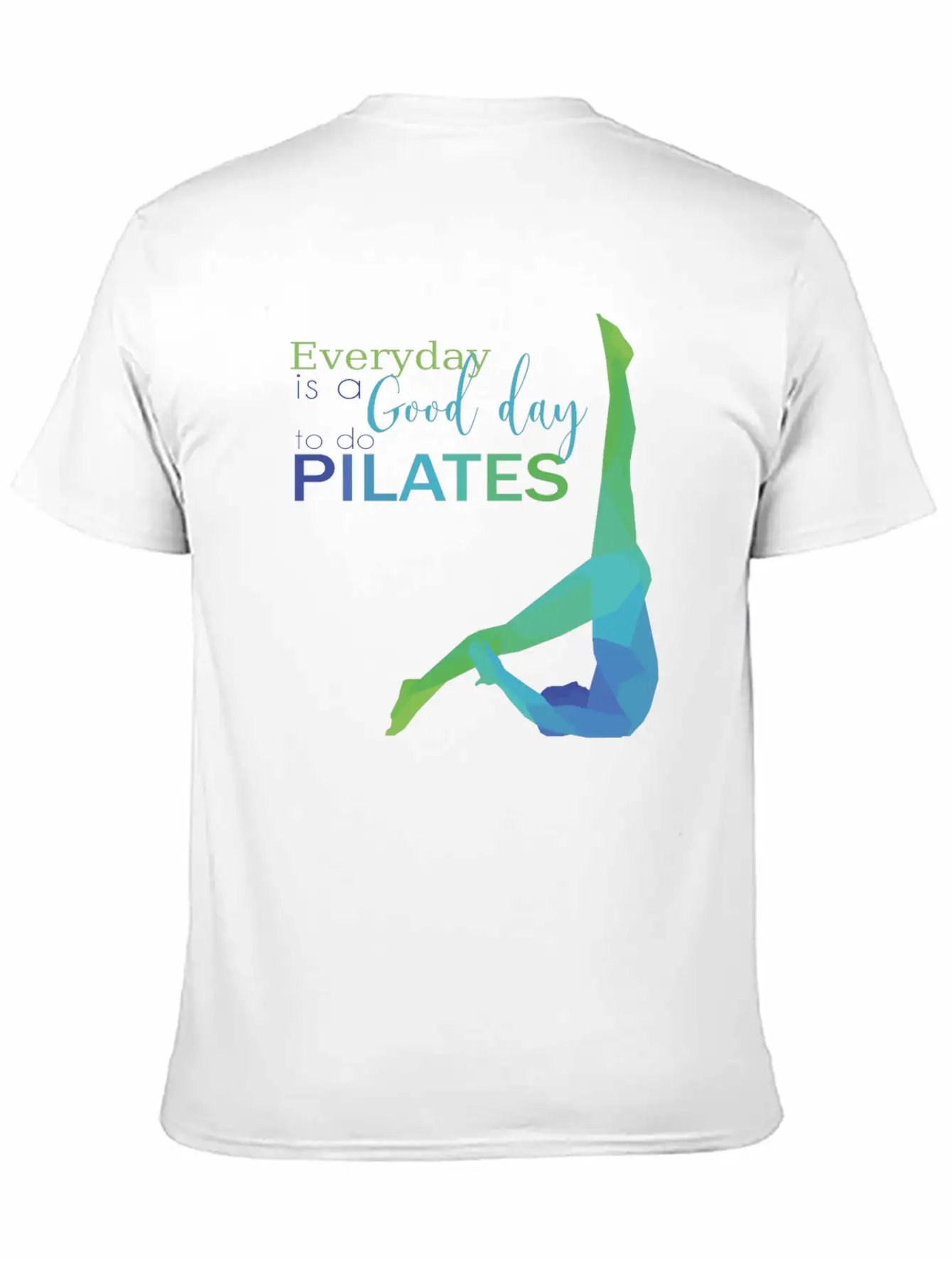 Pilates Exercise Lightweight Cotton T-Shirt – Daily Comfort Graphic Shirt