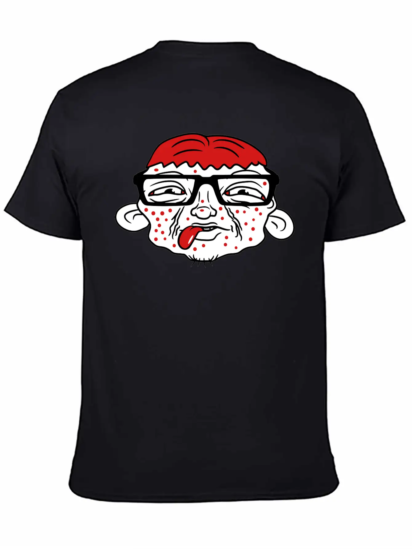 Pimple Hornpink Acne Disgusting Nerd Ugly Man Face Unisex Casual T-Shirt – Clean Design For Daily Comfort