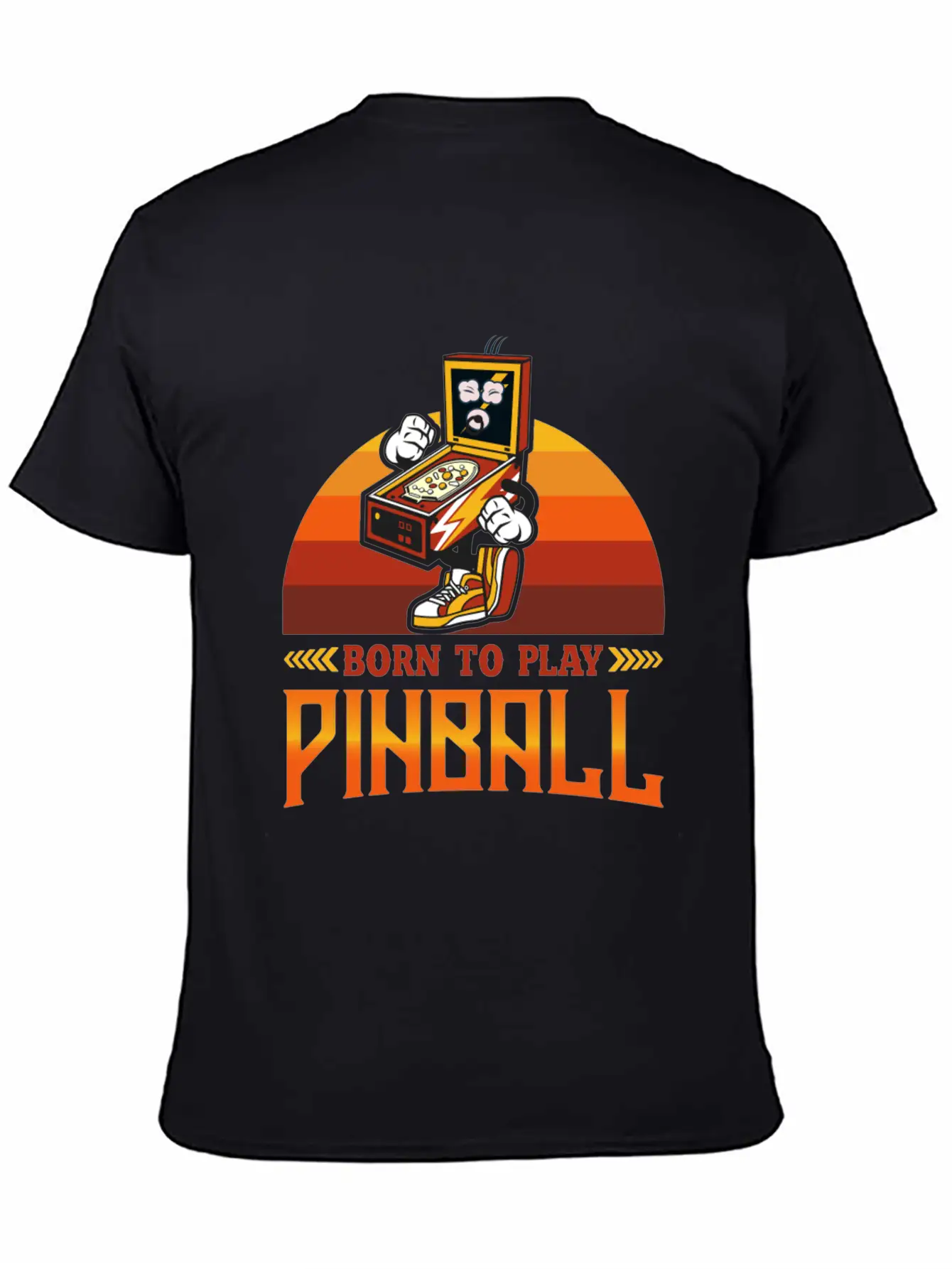 Pinball, Pinball Pinball Enthusiast, Arcade, Comfortable Minimalist Graphic Tee – Summer Style Essential