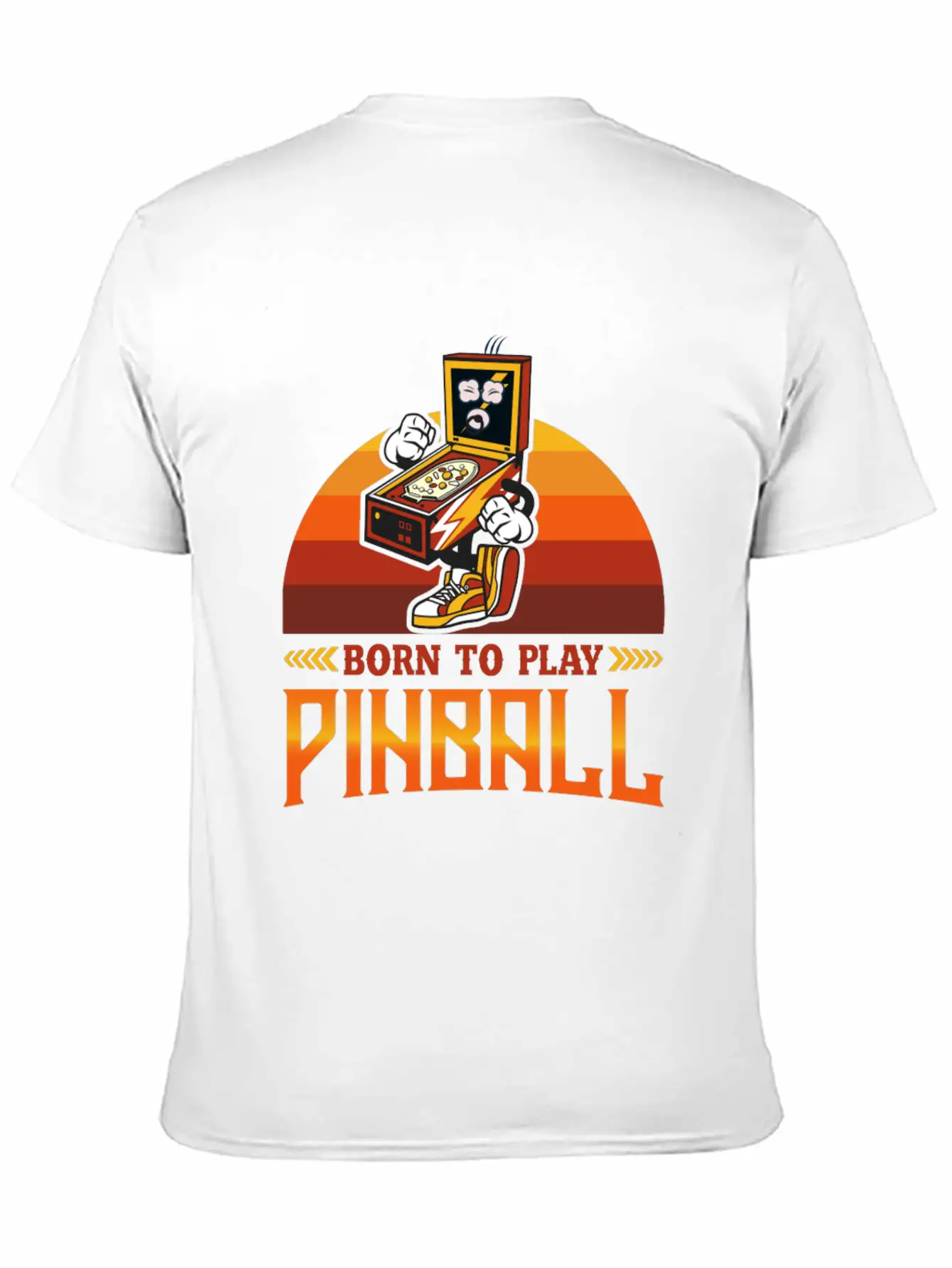 Pinball, Pinball Pinball Enthusiast, Arcade, Comfortable Minimalist Graphic Tee – Summer Style Essential