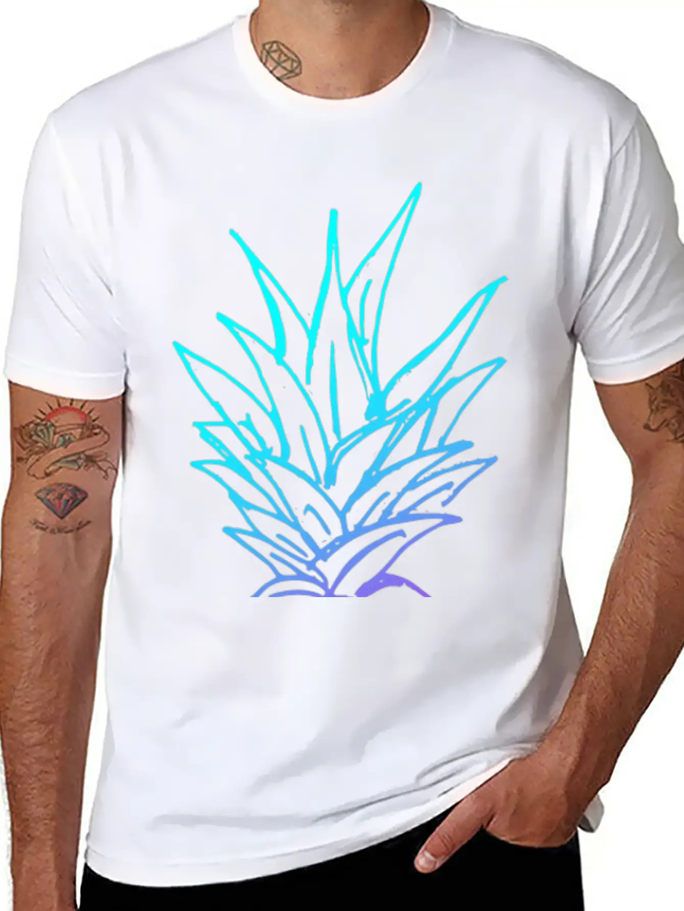 Pineapple Glow Classic Fit Graphic Tee For Daily Comfort – Unisex Cotton Shirt