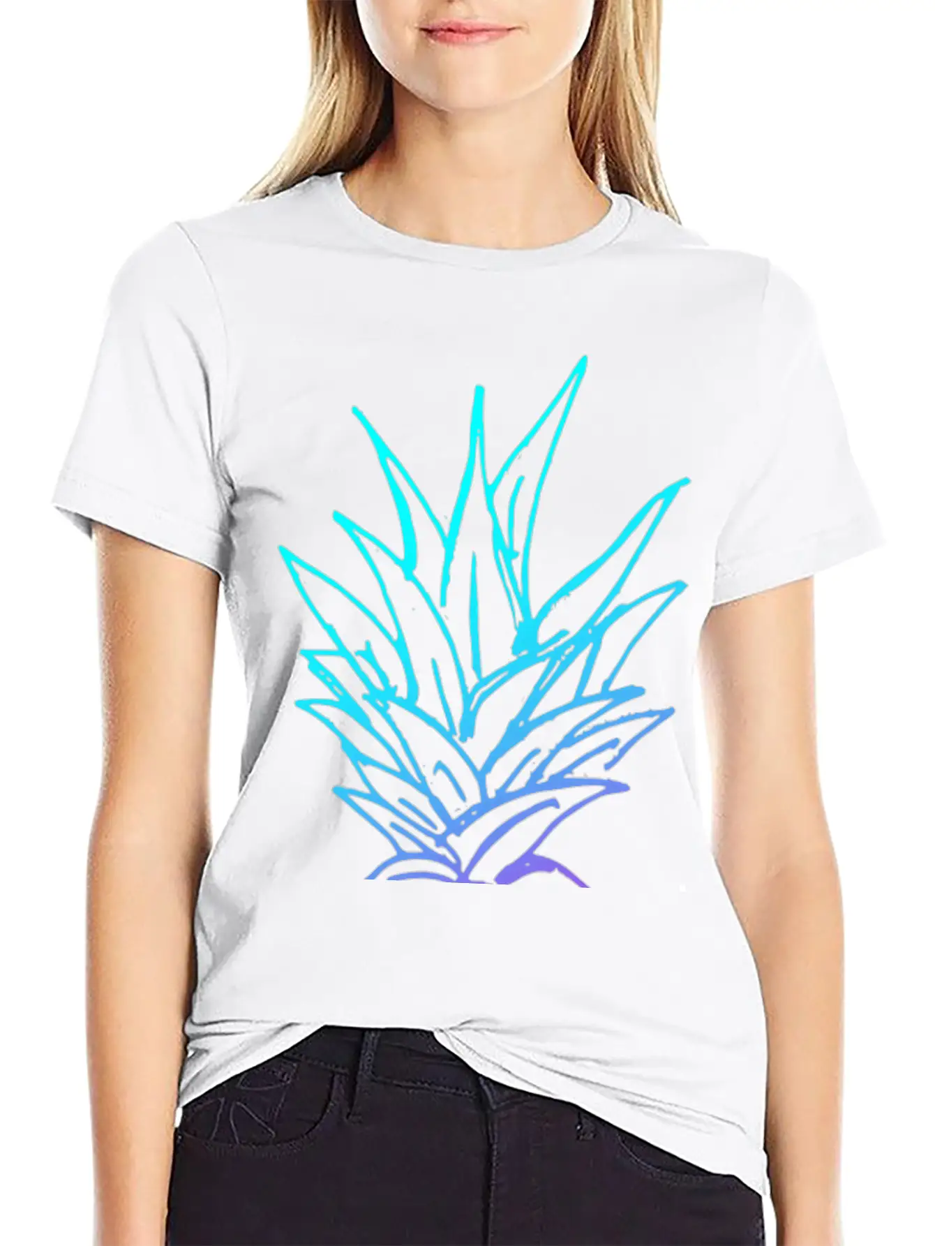 Pineapple Glow Classic Fit Graphic Tee For Daily Comfort – Unisex Cotton Shirt