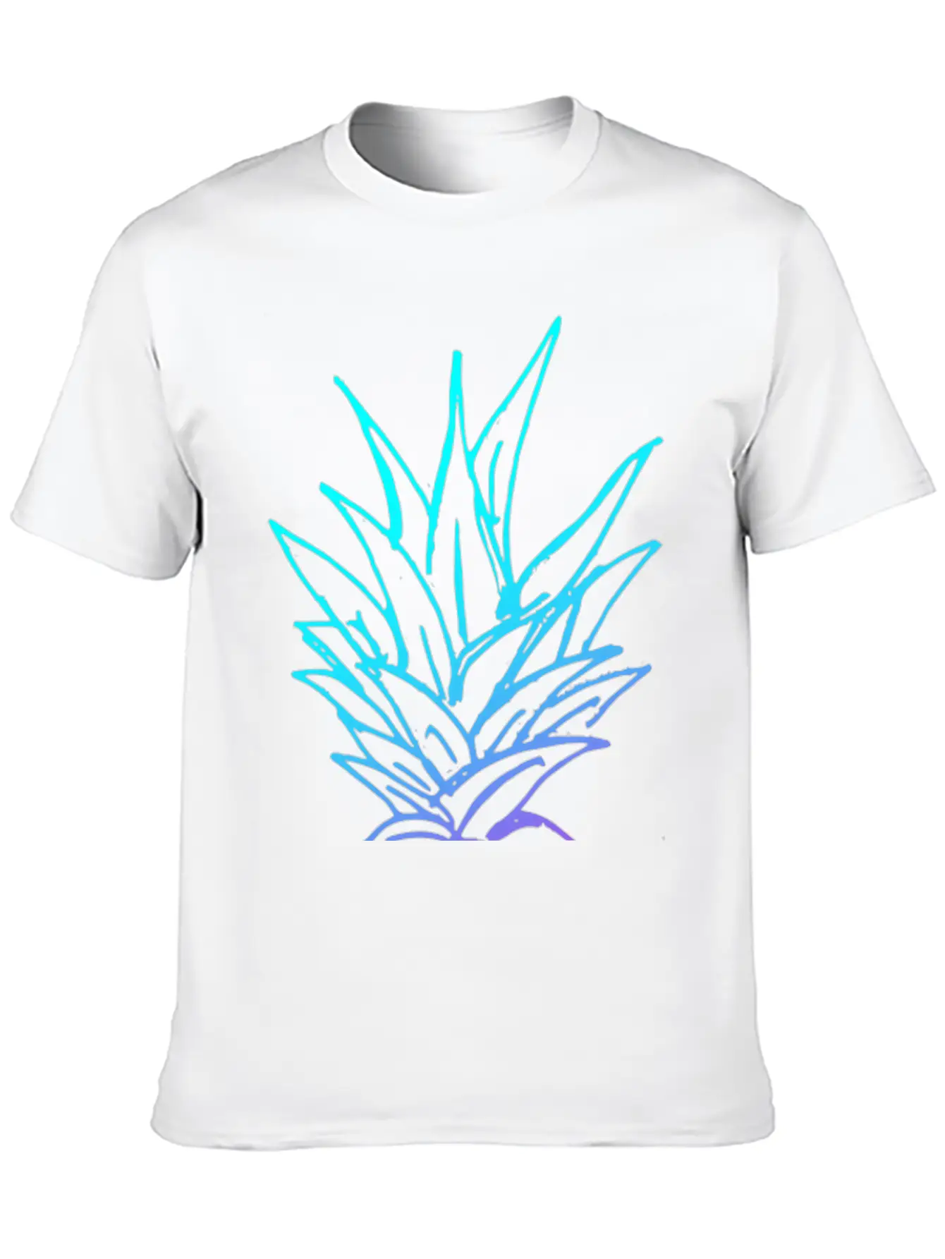 Pineapple Glow Classic Fit Graphic Tee For Daily Comfort – Unisex Cotton Shirt