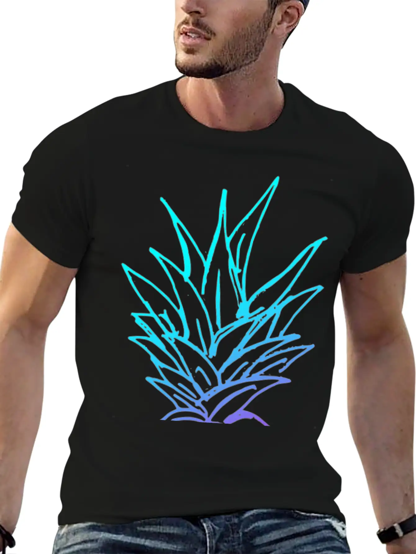 Pineapple Glow Classic Fit Graphic Tee For Daily Comfort – Unisex Cotton Shirt