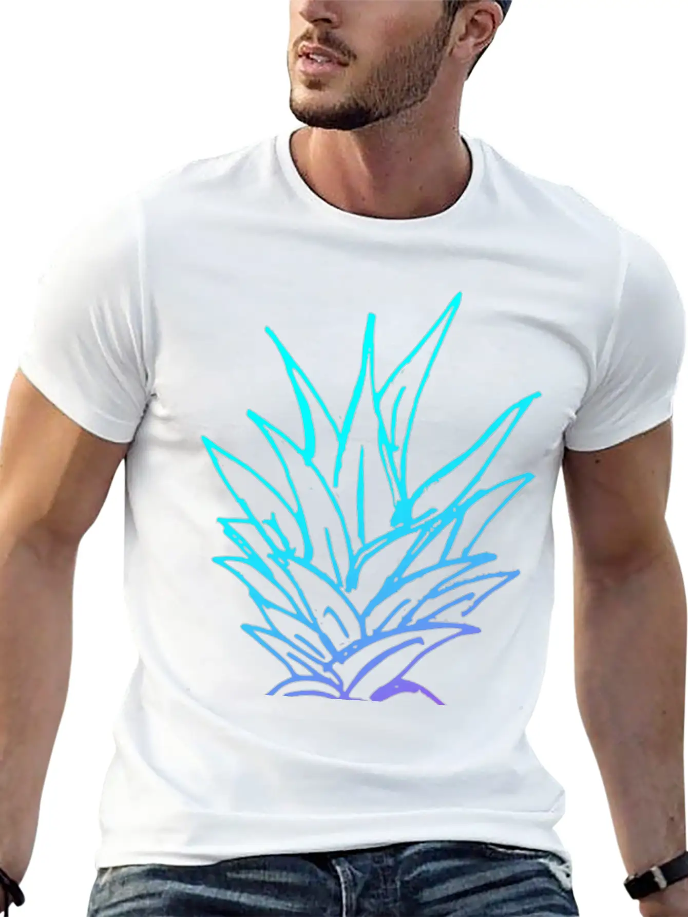 Pineapple Glow Classic Fit Graphic Tee For Daily Comfort – Unisex Cotton Shirt