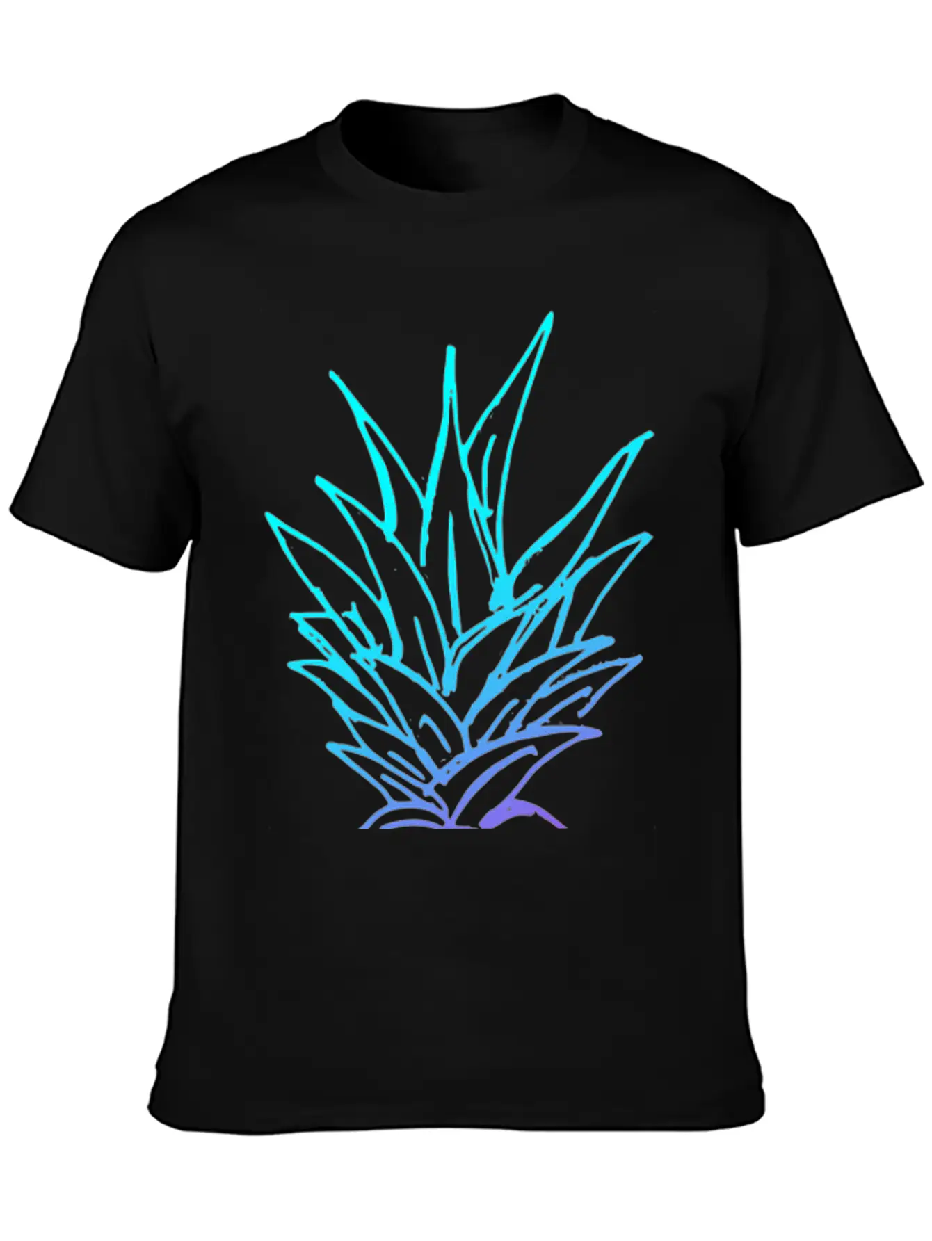 Pineapple Glow Classic Fit Graphic Tee For Daily Comfort – Unisex Cotton Shirt