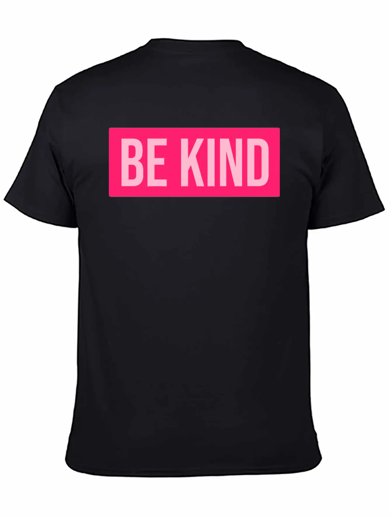 Pink Be Kind Unisex Casual T-Shirt – Clean Design For Daily Comfort