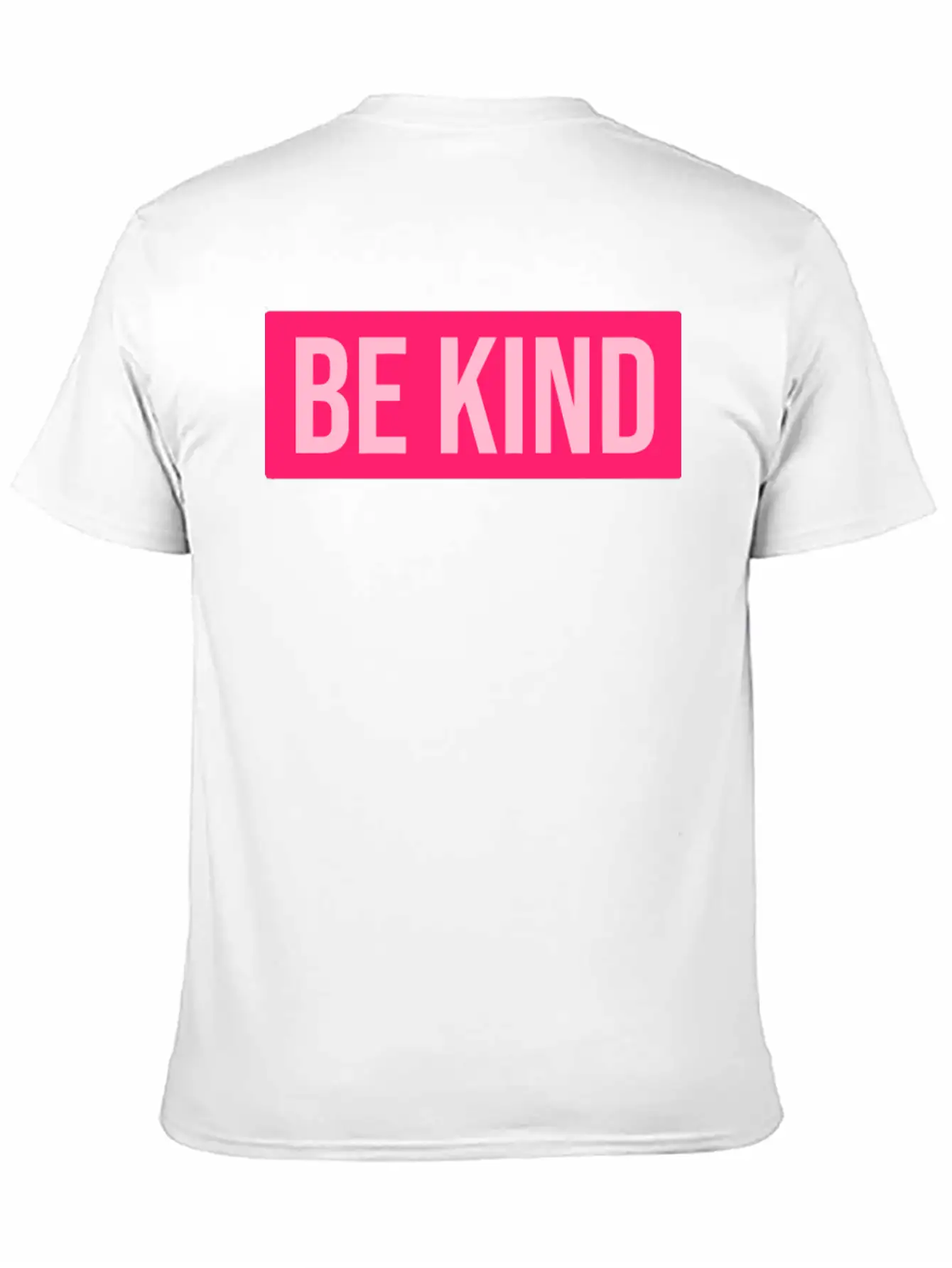 Pink Be Kind Unisex Casual T-Shirt – Clean Design For Daily Comfort